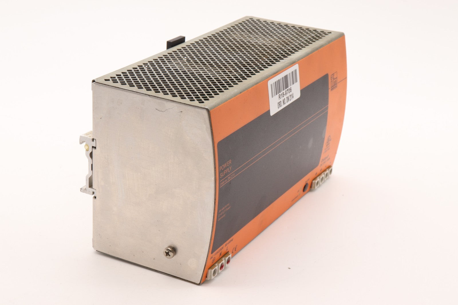 IFM ELECTRONIC  POWER SUPPLY  ORD. NO. DN 2114