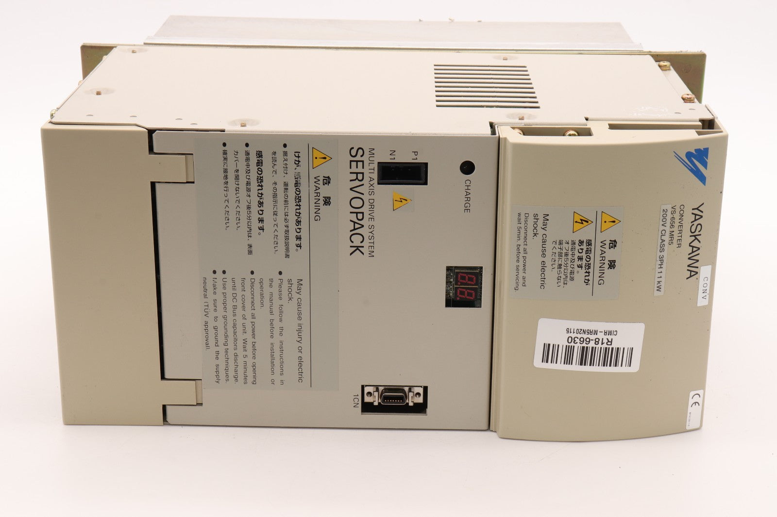 YASKAWA ELECTRIC	MAIN SPINDLE DRIVE	CIMR-MR5N20115