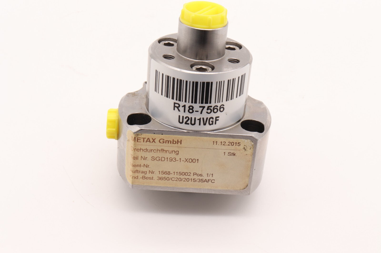 METAX	DREHDURCHFÜHRUNG SGD193-1-X001	U2U1VGF