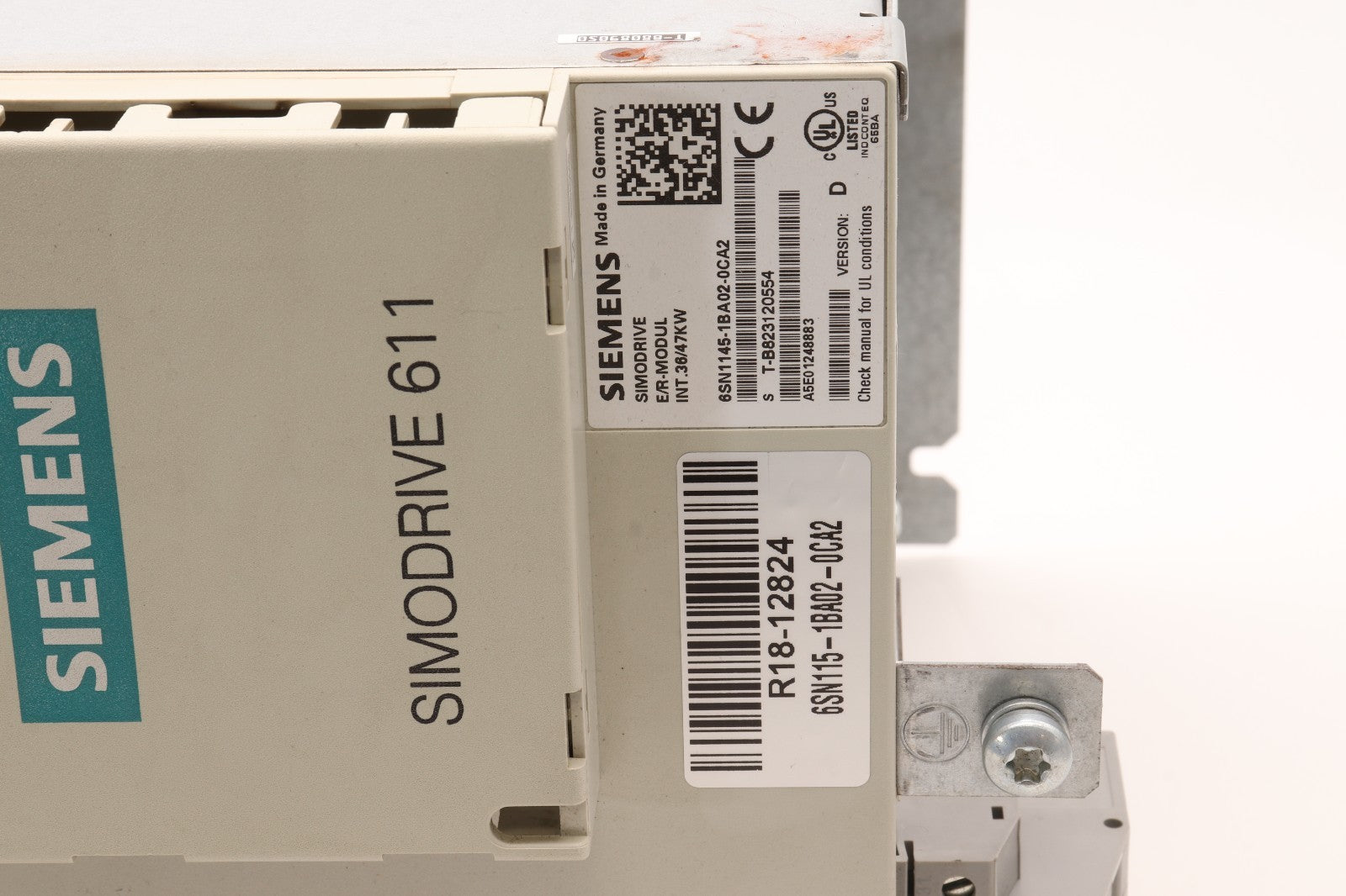 SIEMENS	SIMODRIVE E/R-MODUL INT.36/47KW	6SN1145-1BA02-0CA2