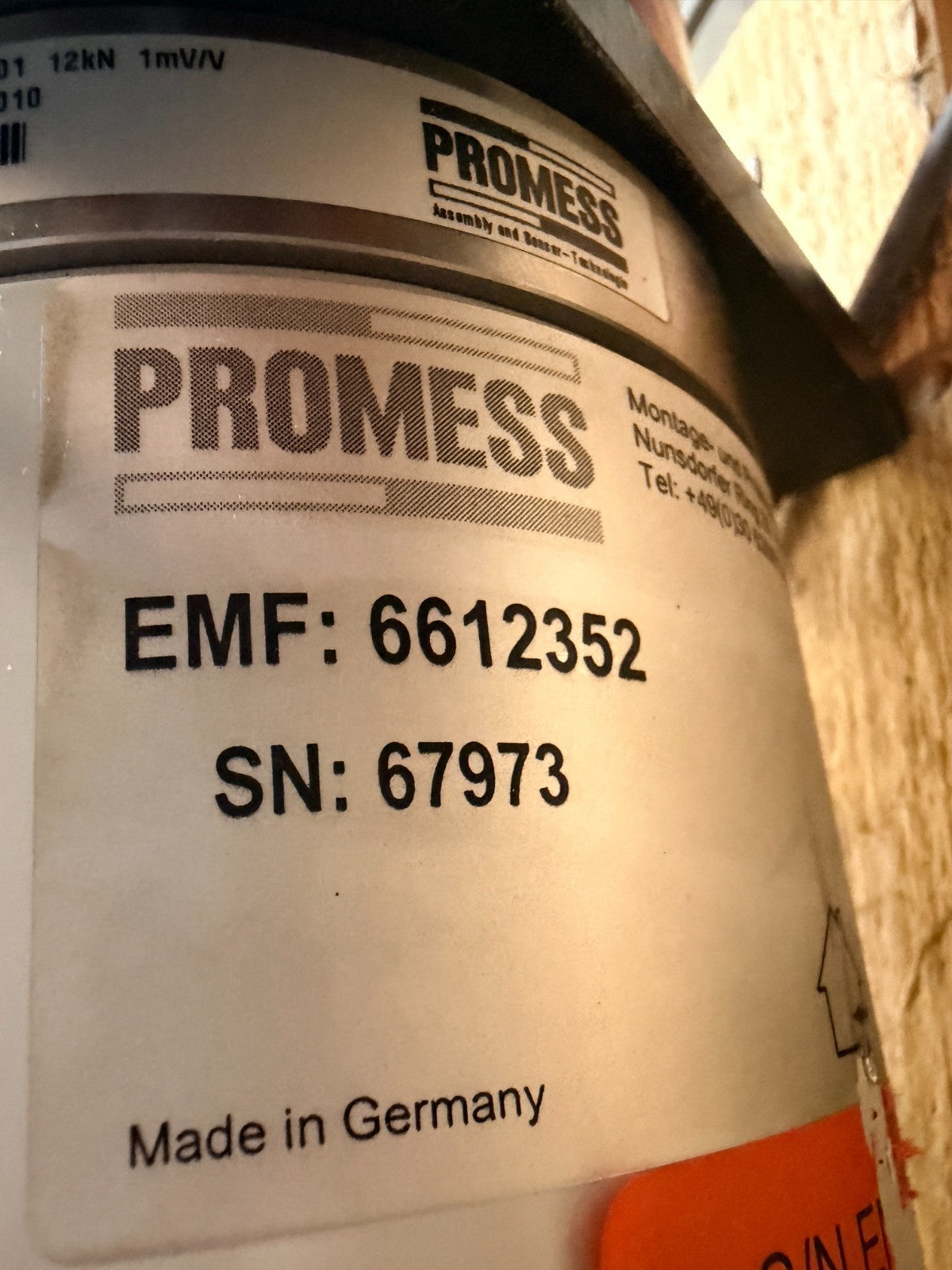 PROMESS	EMF 6612352 + KA EMF12 V01	+ PROMESS DUM4-09.4-20I R3-74Q