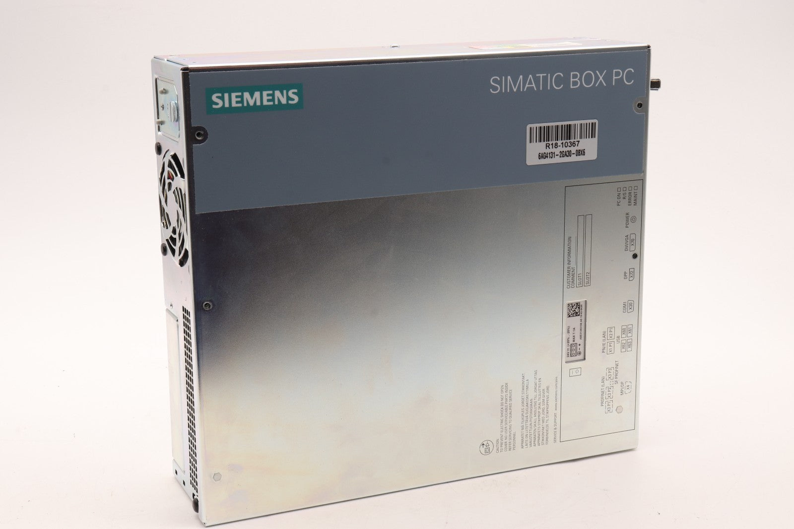 SIEMENS	SIMATIC BOX PC (WITH ORIGINAL BOX AND ACCESSORIES)	6AG4131-2GA30-0BX6