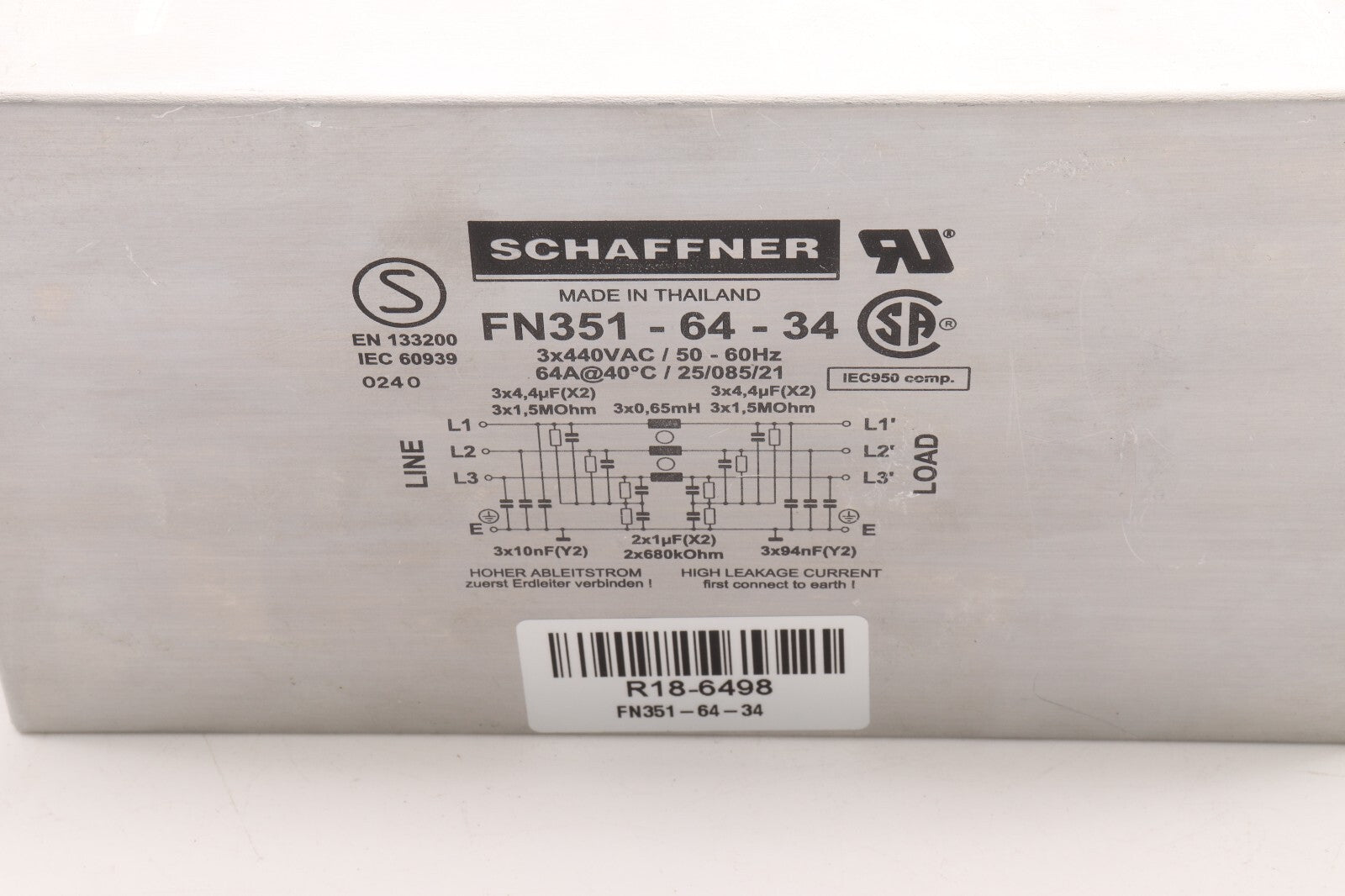 SCHAFFNER FN351-64-34