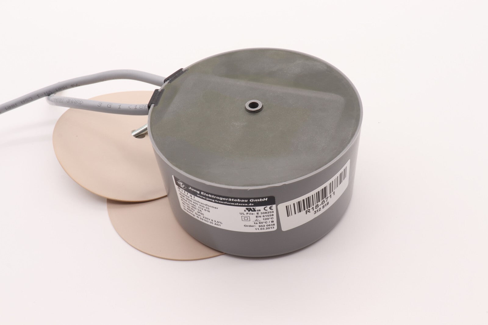 JUNG ELEKTROGERATEBAU GMBH. TOROIDAL AUTOTRANSFORMER RSP 0650 400 230 03 312 818