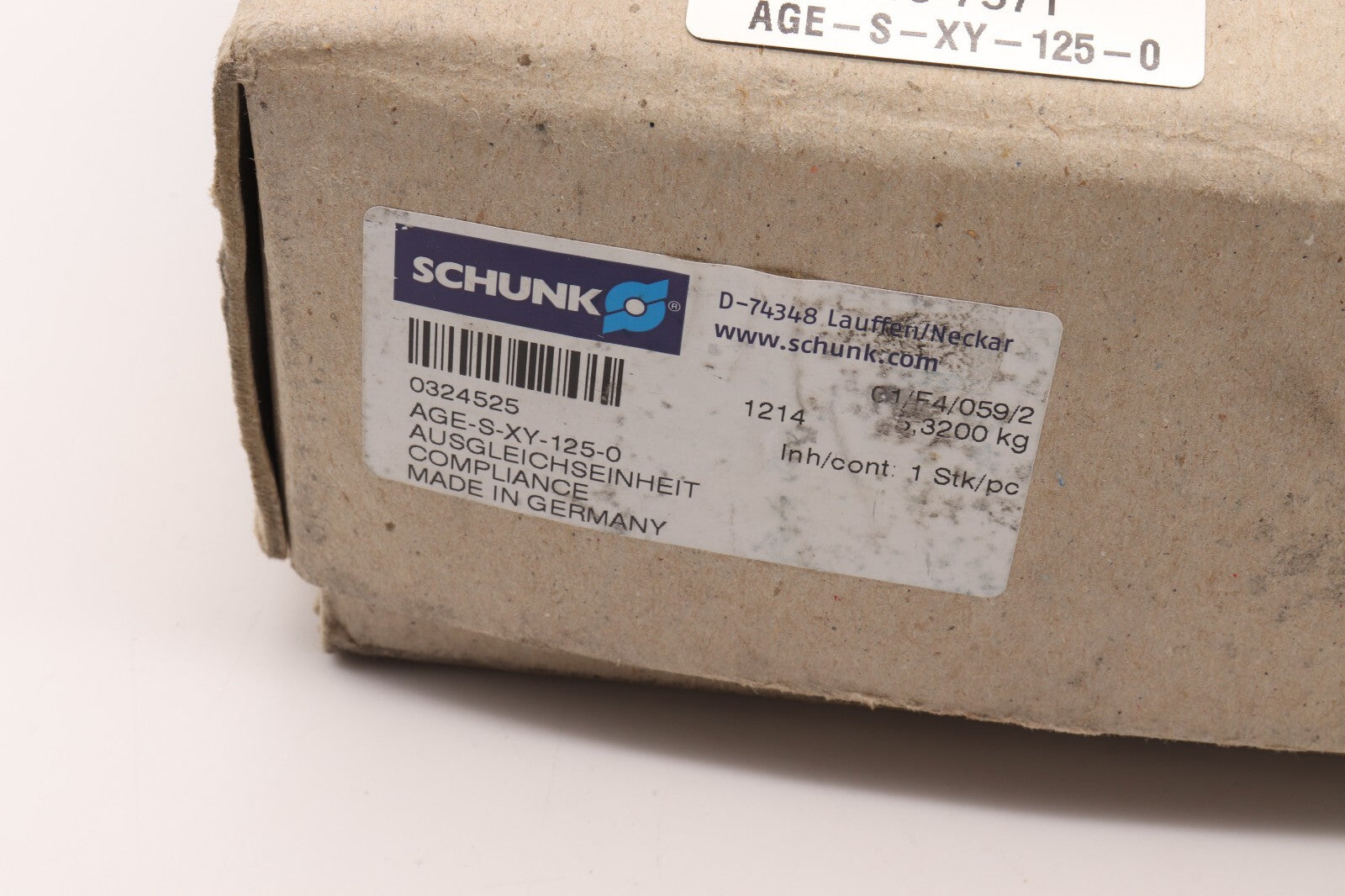 SCHUNK	AGE-S-XY-125-0	AUSGLEICHSEINHEIT