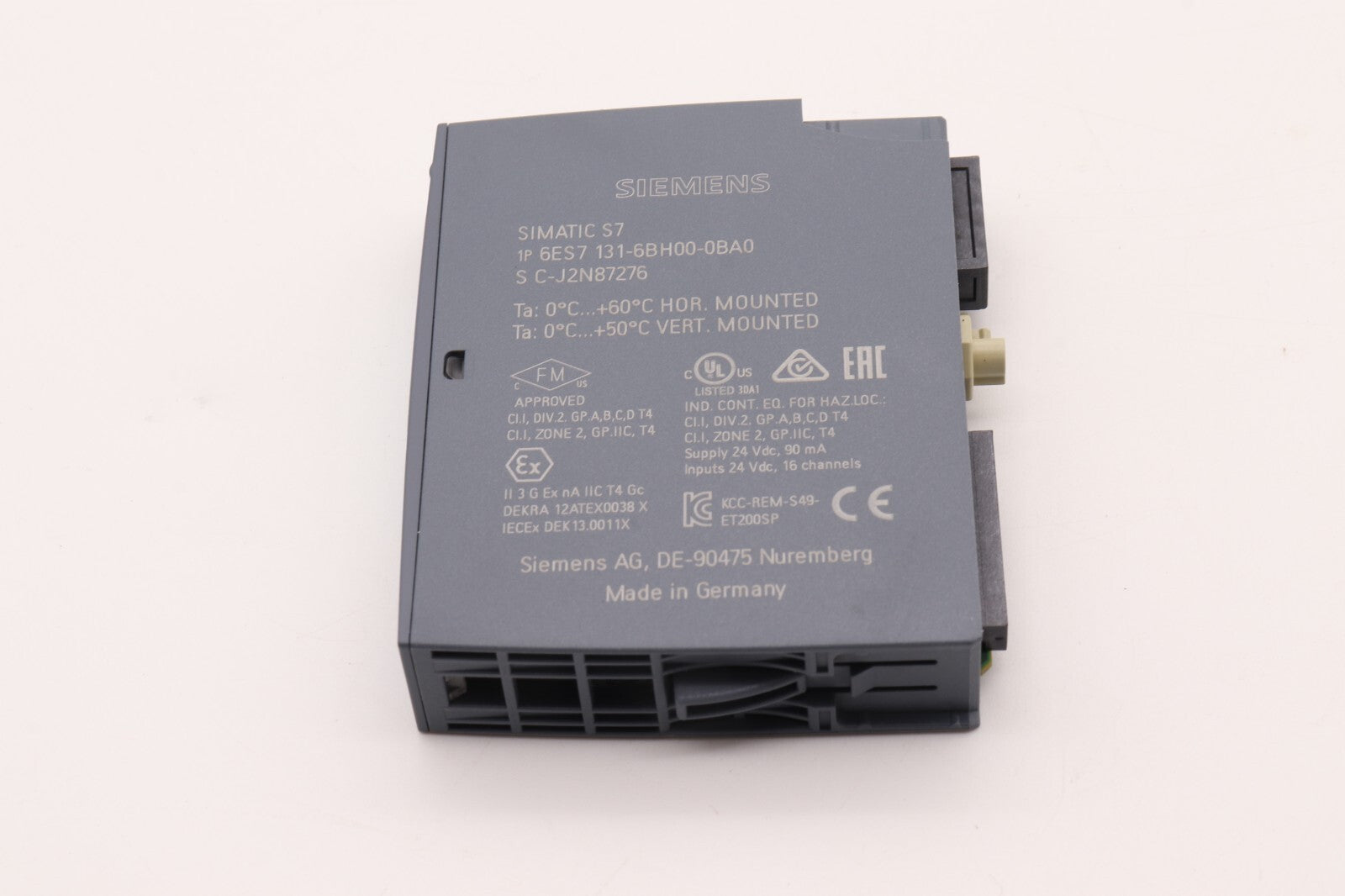 SIEMENS SIMATIC S7 CARD 6ES7131-6BH00-0BA0
