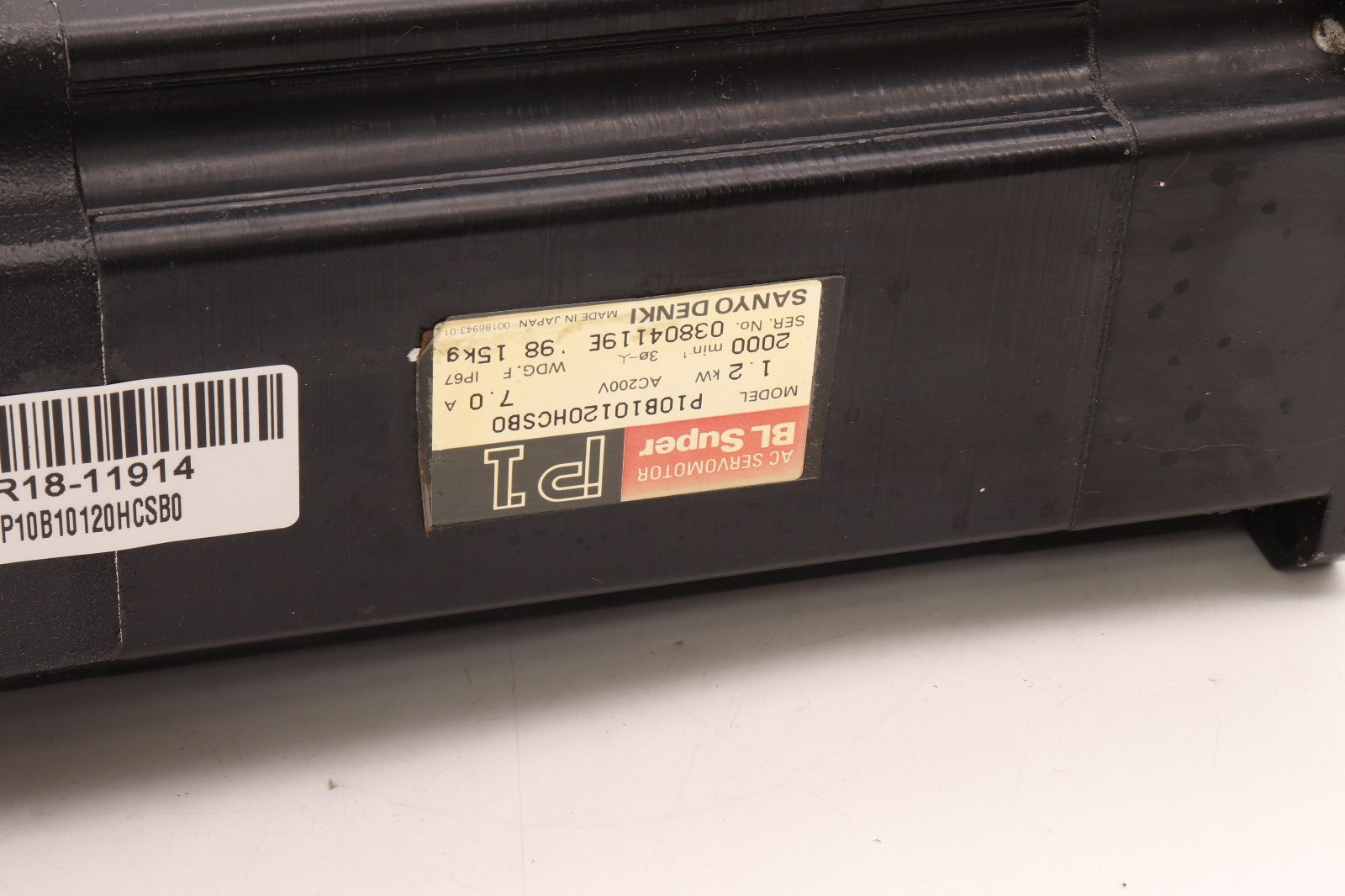 SANYO DENKI	AC SERVOMOTOR BL SUPER	P10B10120HCSB0