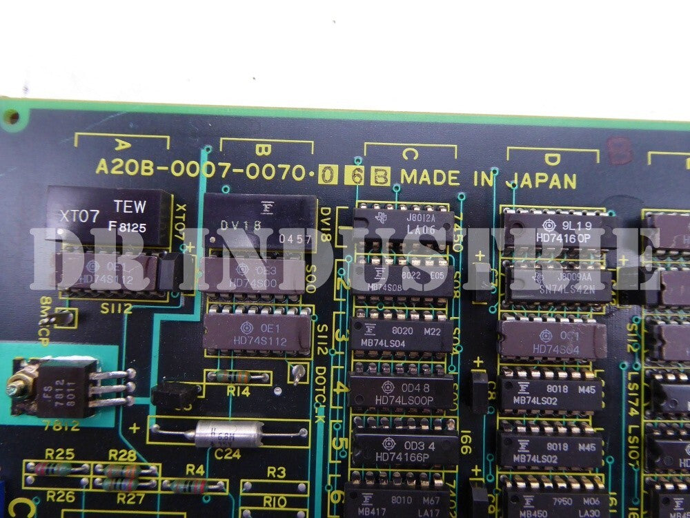 Fanuc A20B-0007-0070/06B System Board