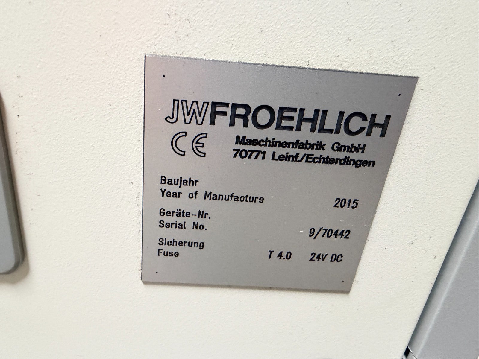 JW FROEHLICH	MFL 300