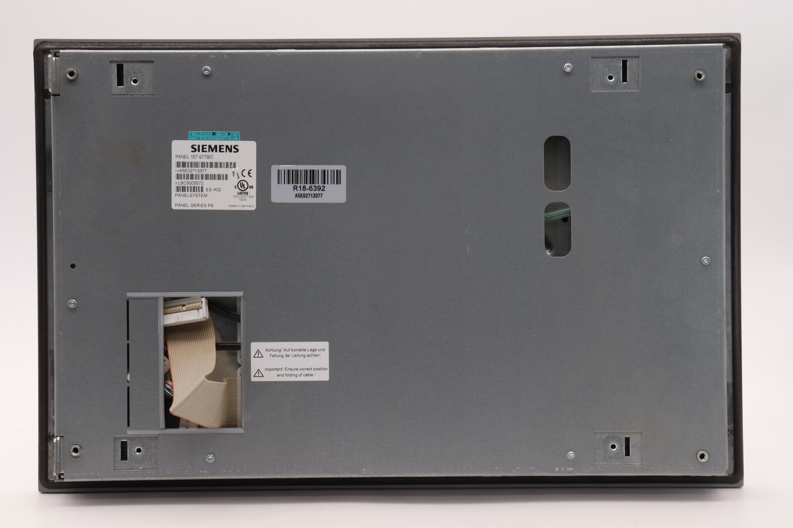 SIEMENS PANEL 15T 677B/C A5E02713377