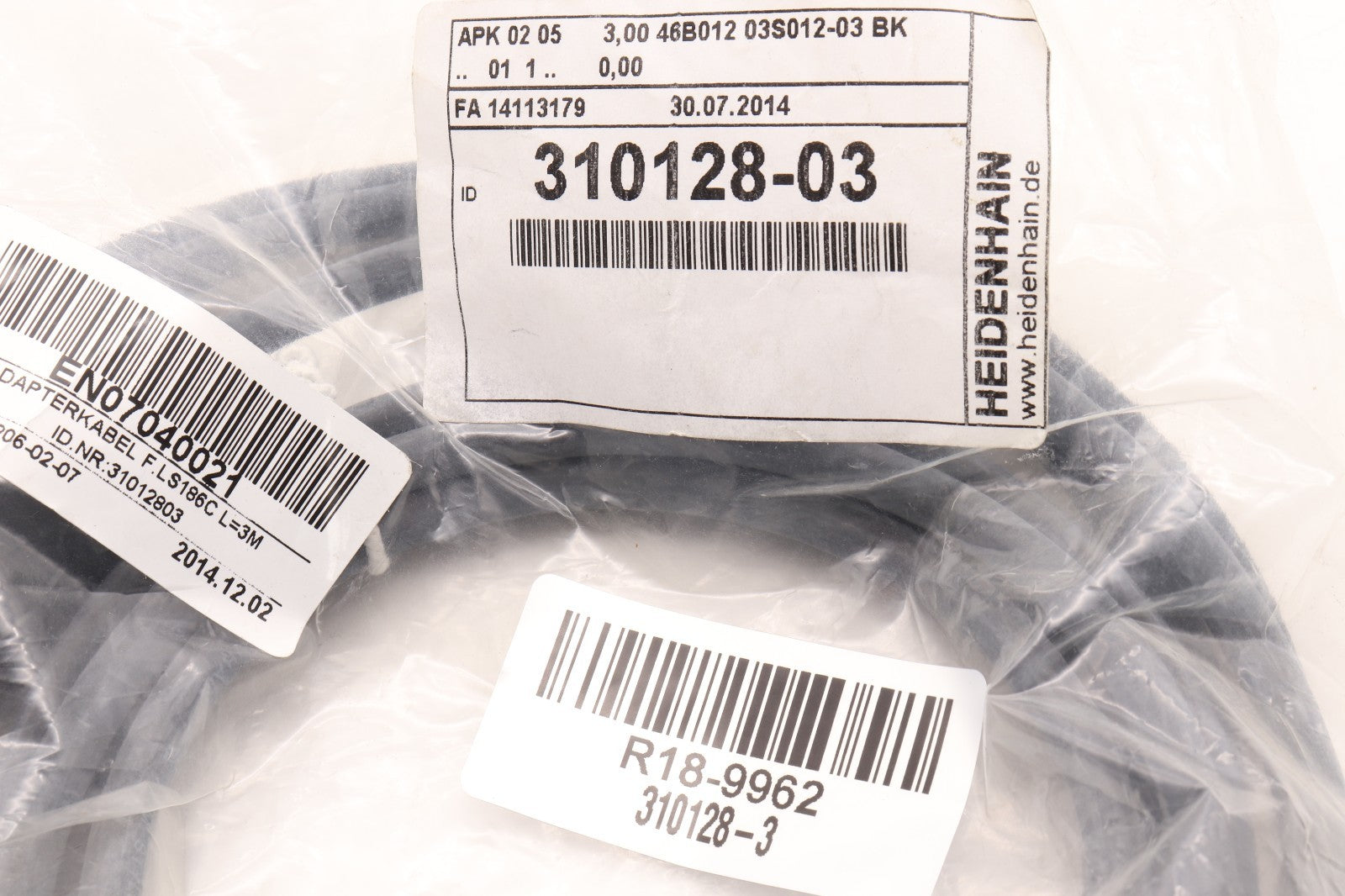 HEIDENHAIN  ADAPTERKABLE LS186C 3M	310128-3