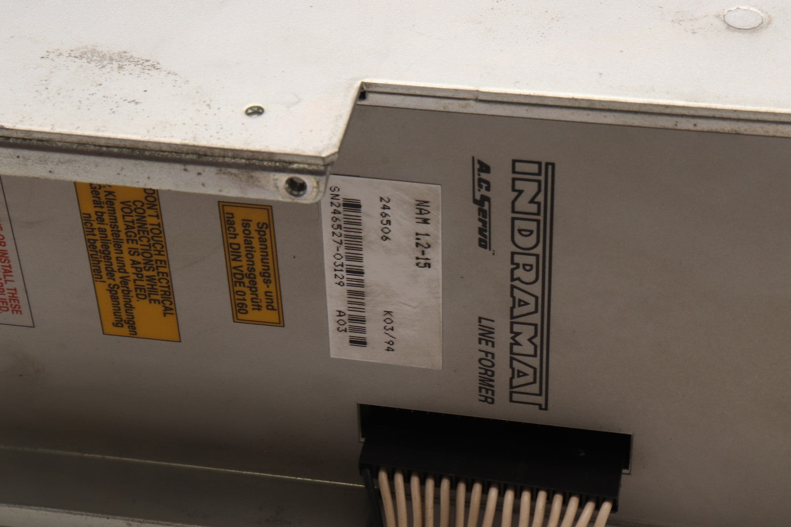 INDRAMAT	 AC SERVO LINE FORMER	NAM 1.2-15