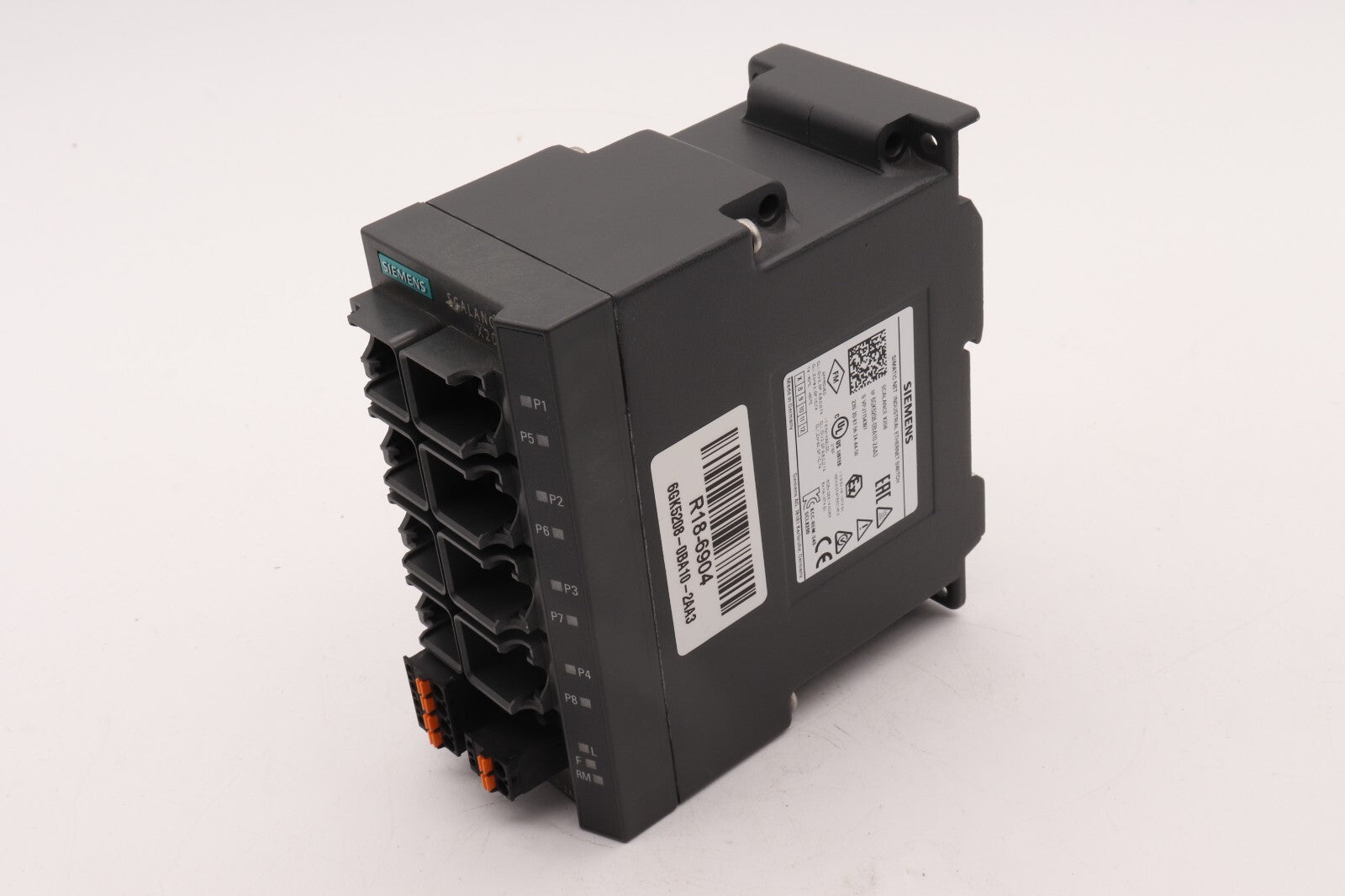 SIEMENS SIMATIC NET INDUSTRIAL ETHERNET SWITCH SCALANCE X208 6GK5208-0BA10-2AA3