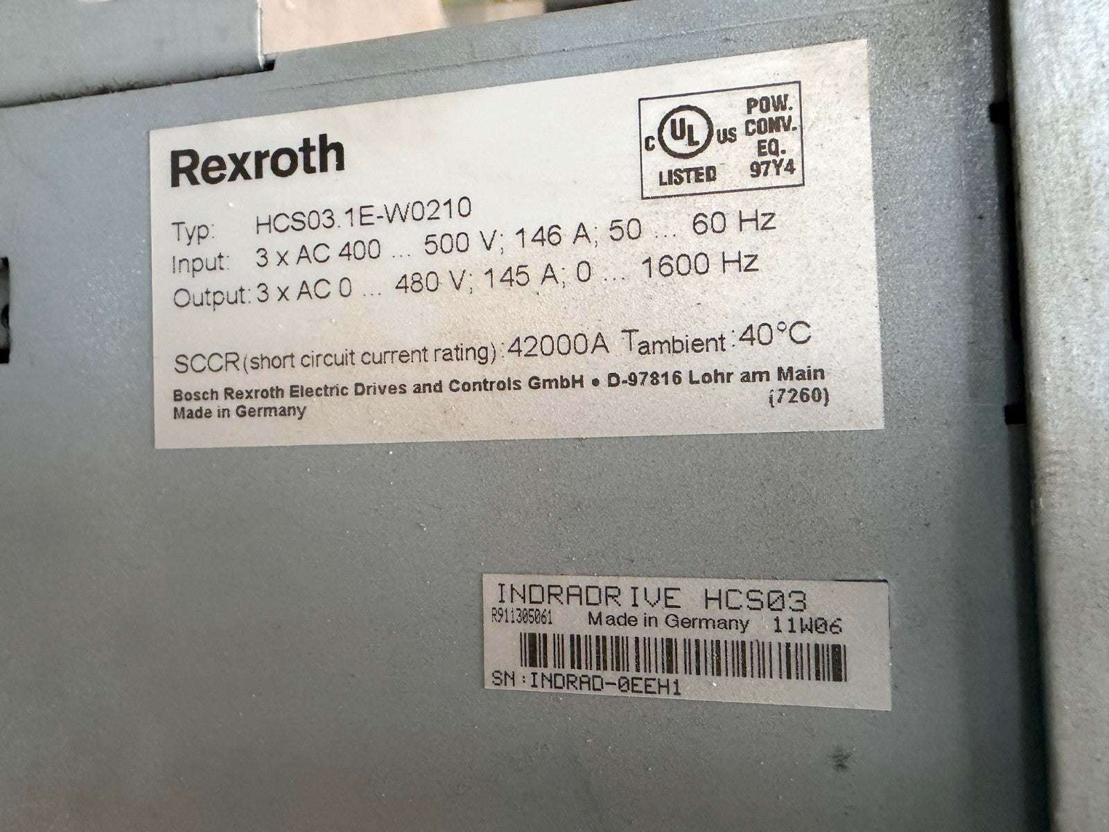 REXROTH	HCS03.1E-W0210