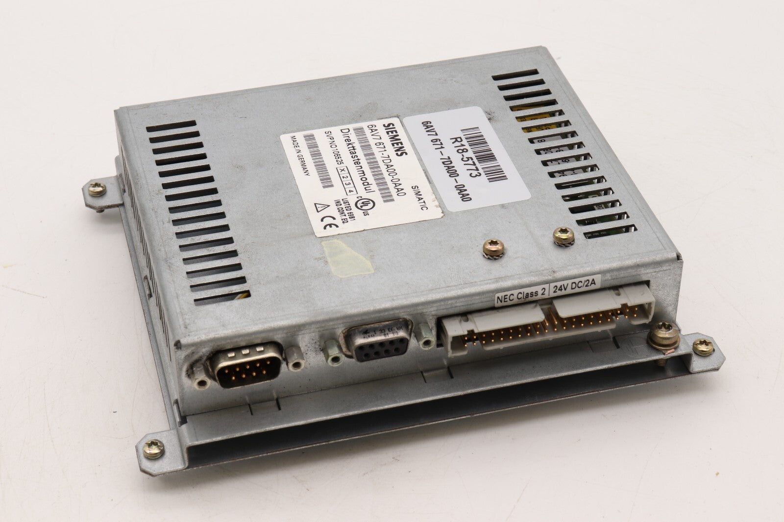SIEMENS DIREKTTASTENMODUL 6AV7 671-7DA00-0AA0