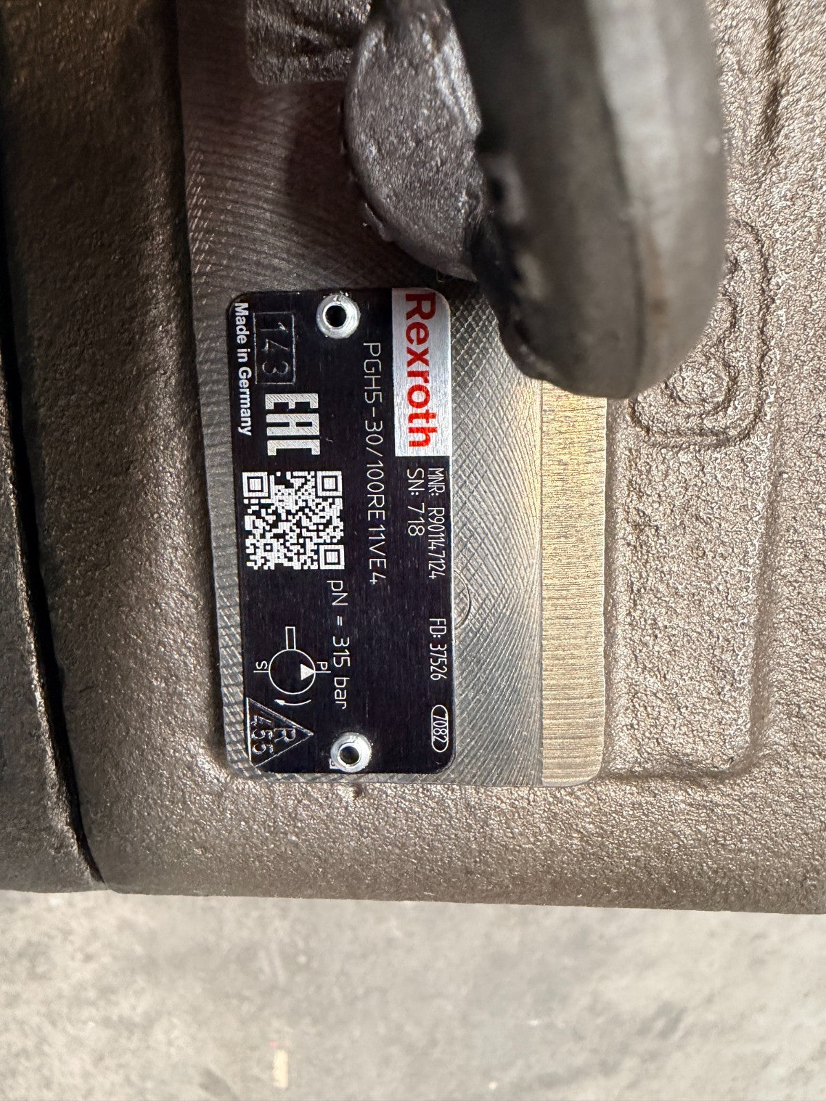 REXROTH	MNR: R901147124	PGH5-30/100RE11VE4
