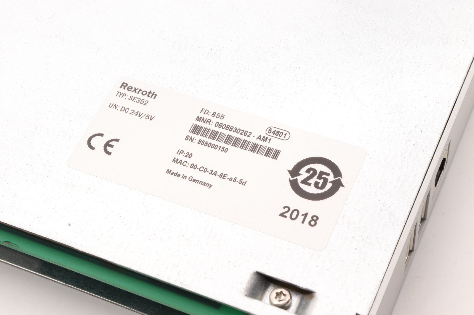 REXROTH	TYP SE352	MNR: 0608830262
