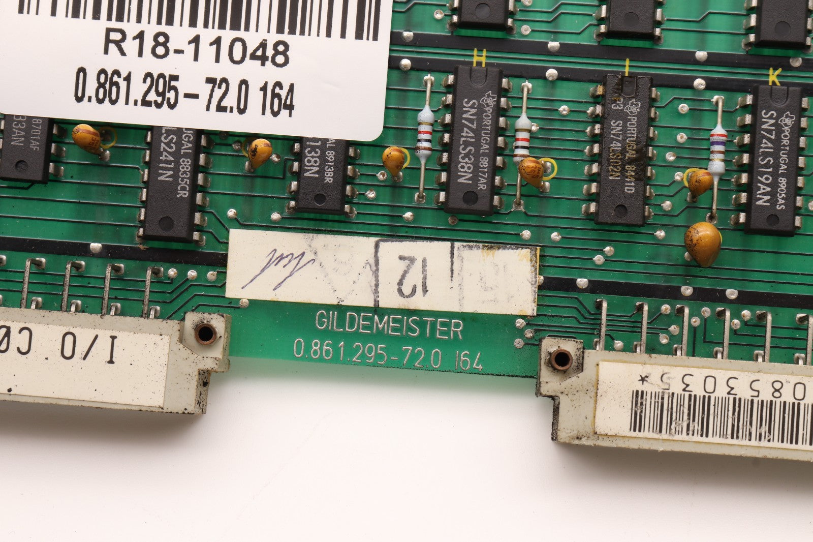 GILDEMEISTER	0.861.295-72.0 164	I64 AES 0  I/O C0 RST 3