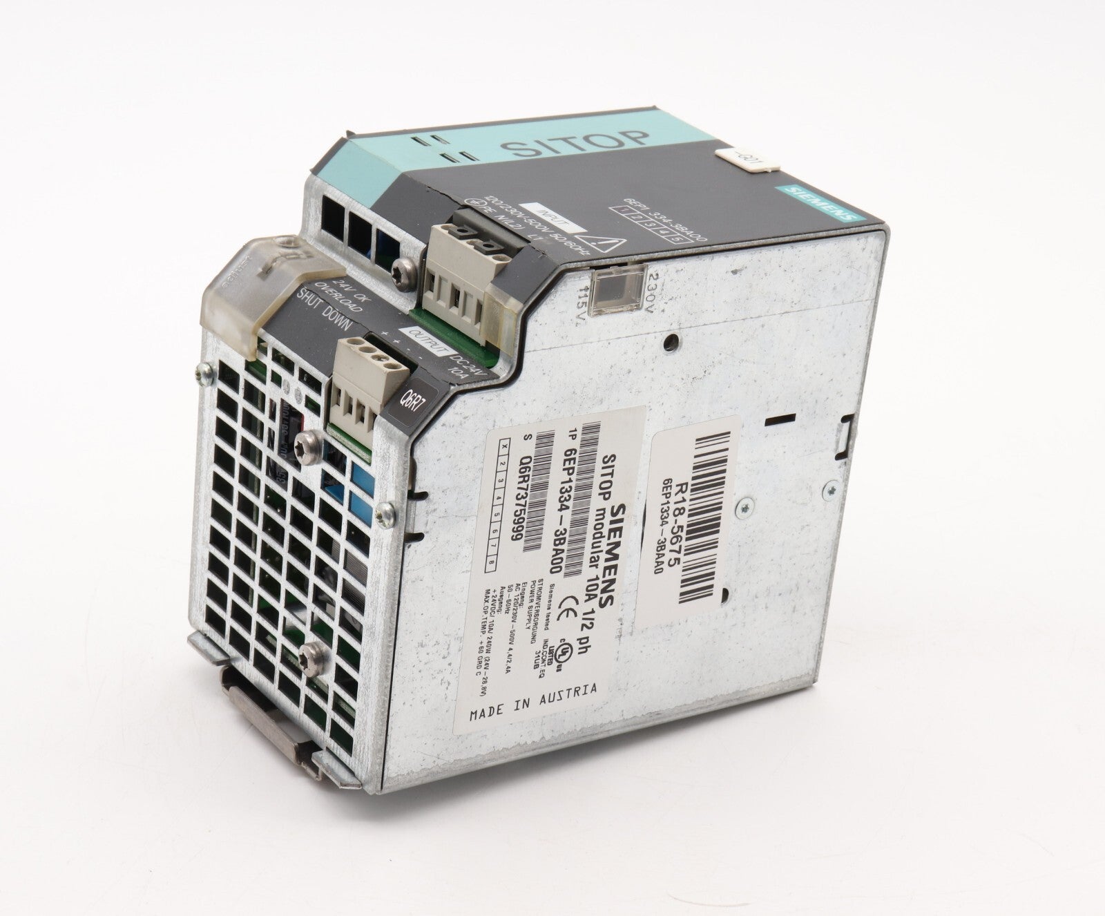 Siemens SITOP MODULAR 10A 6EP1334-3BAA0