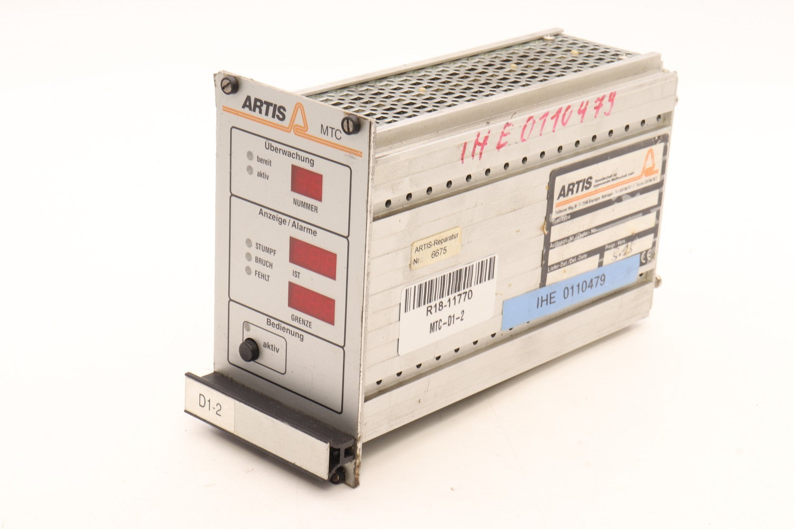 ARTIS 	MTC 	MTC-D1-2