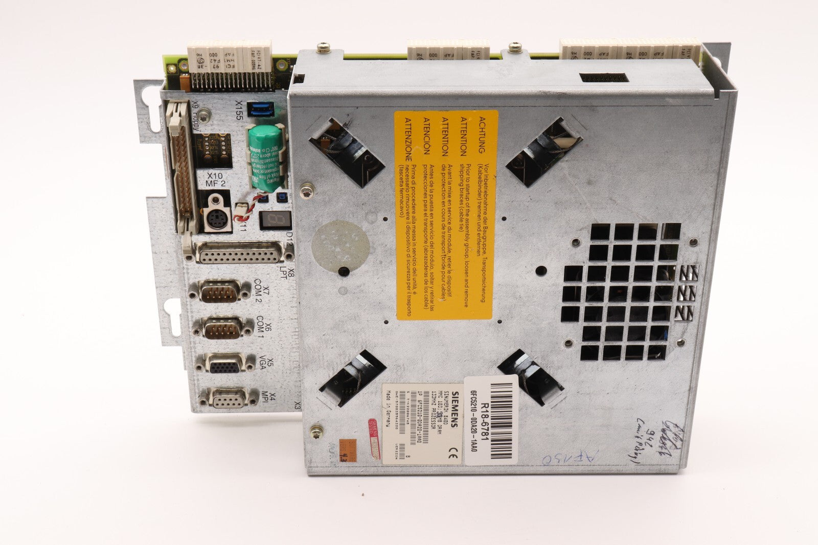 SIEMENS SINUMERIK 840D	6FC5210-0DA20-1AA0