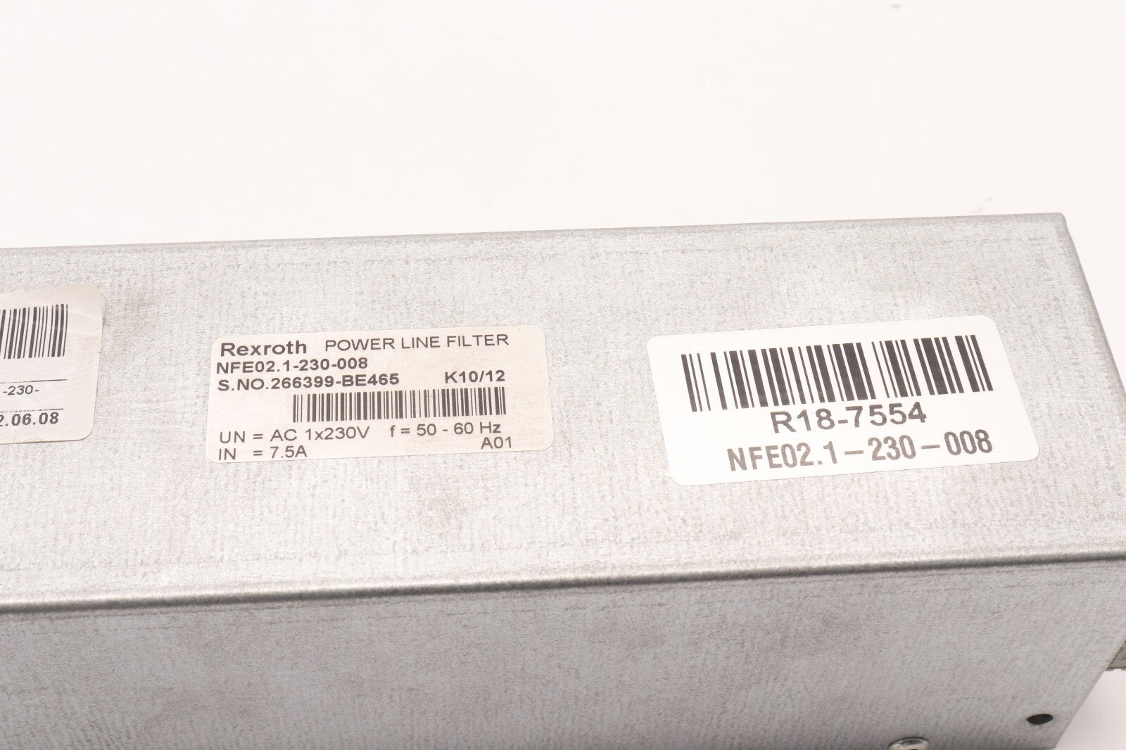 REXROTH INDRAMAT	POWER LINE FILTER	NFE02.1-230-008