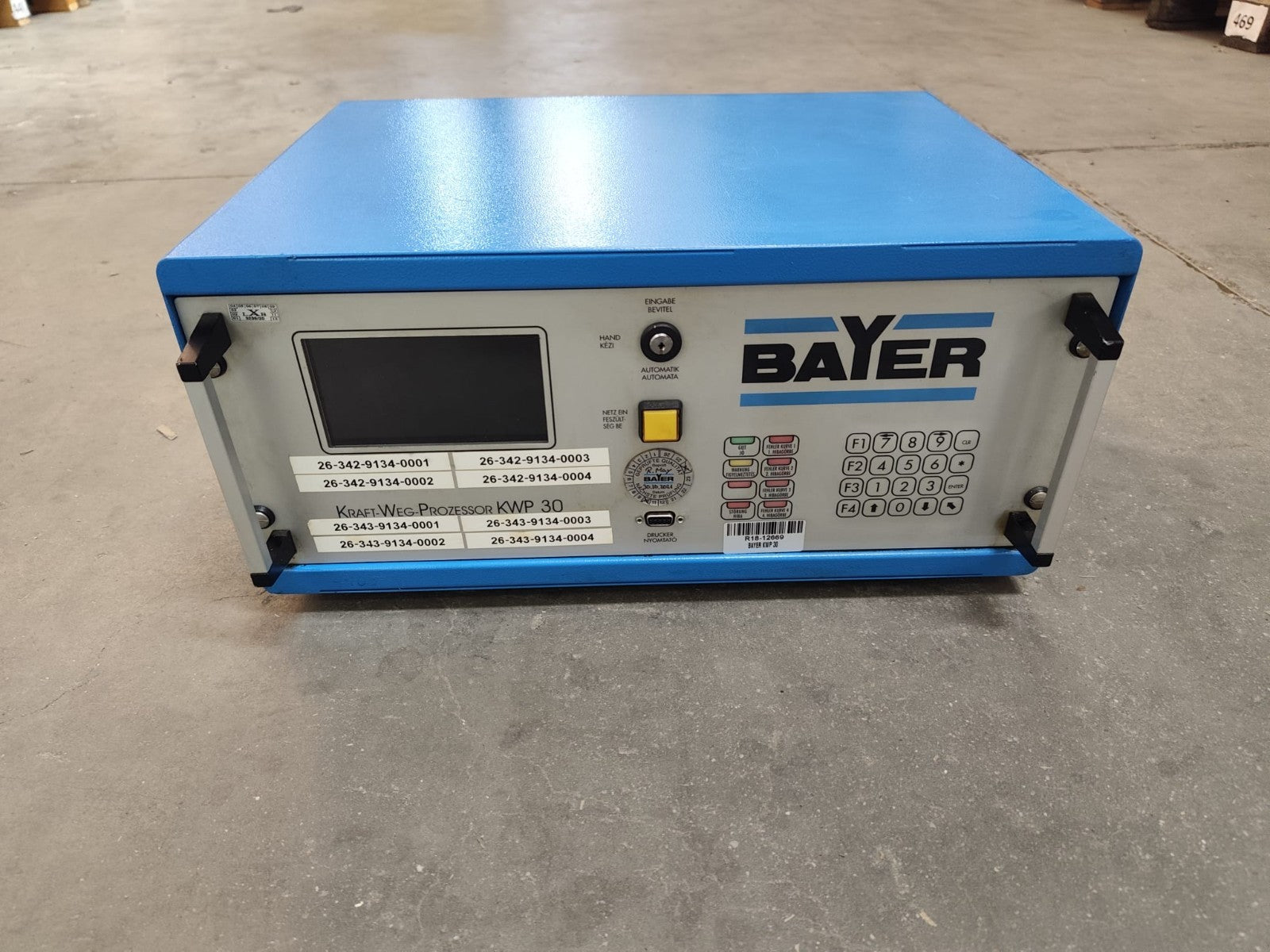 BAYER	KRAFT WEG PROZESSOR KWP 30