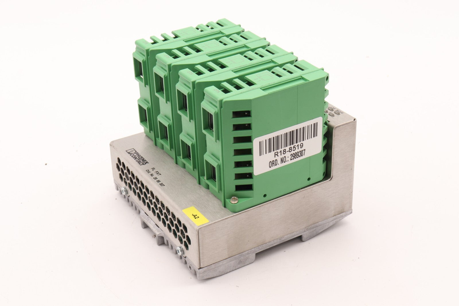 PHOENIX CONTACT	FL FXT +4PCS FL IF 2TX VS-RJ-D	ORD. NO.: 2989307