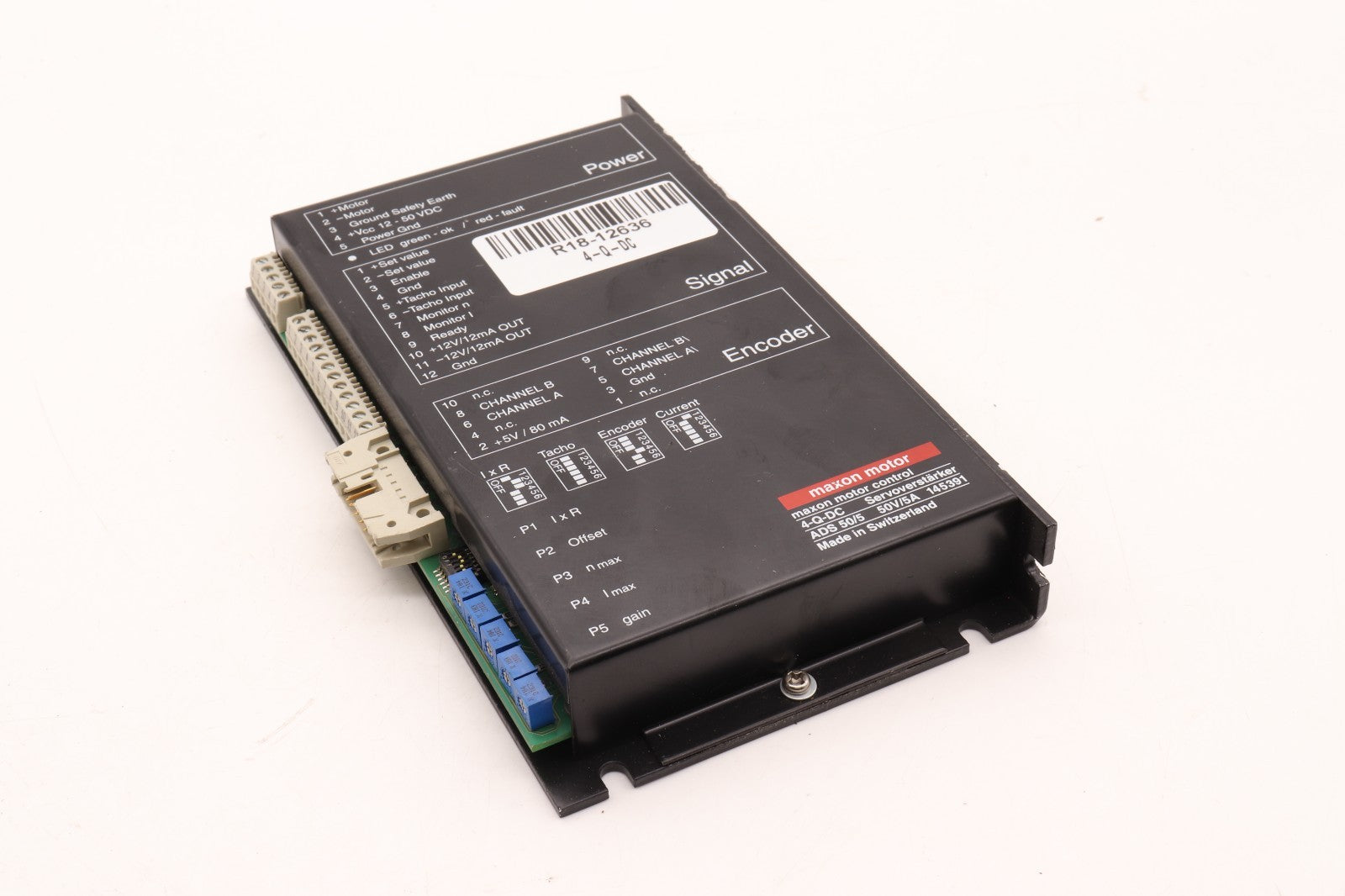 MAXON 	MAXON MOTOR CONTROL 4-Q-DC