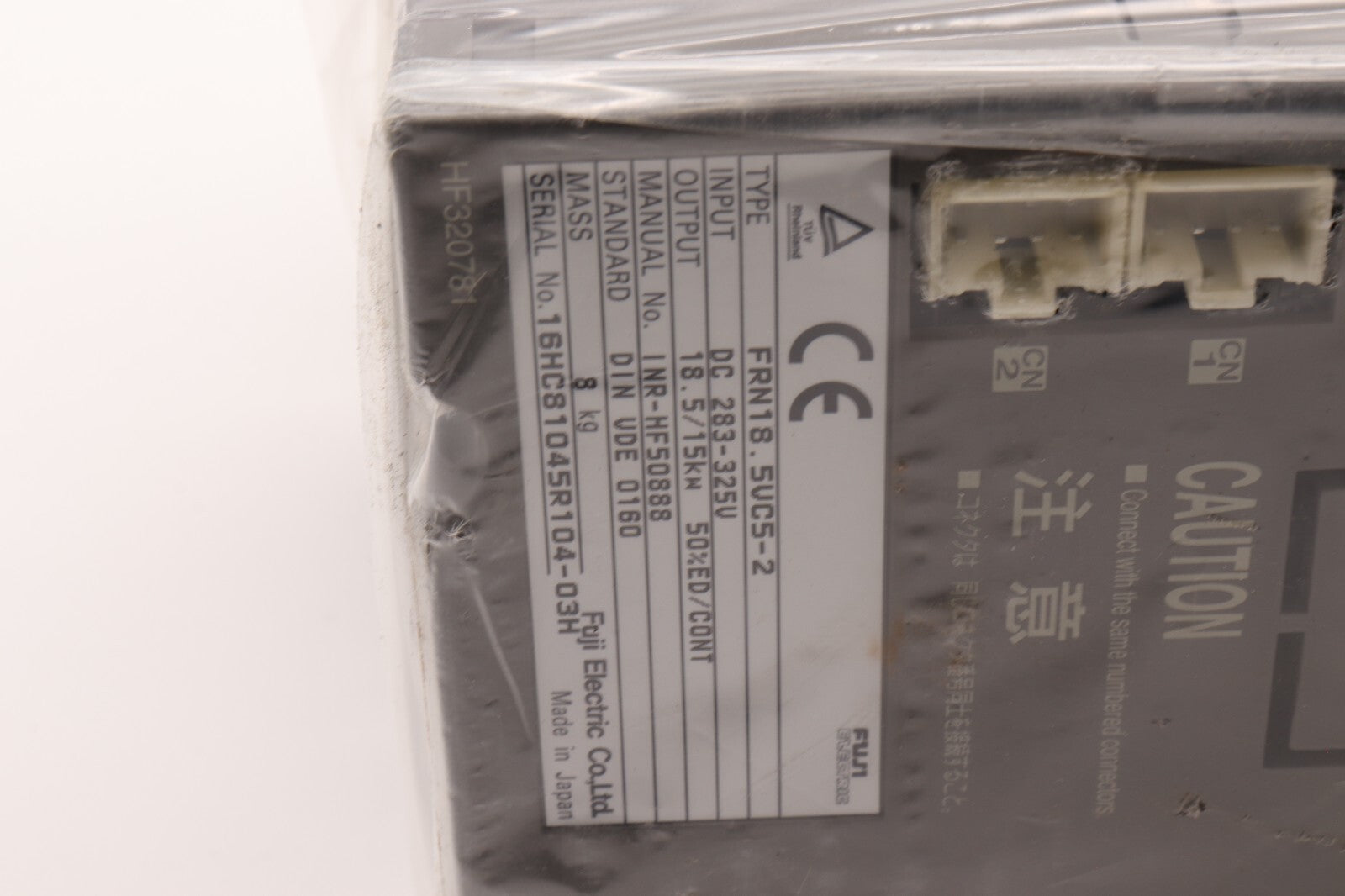 FUJI ELECTRIC	 FRENIC 5000MS5 TYPE FRN18.5VC5-2 HF320781	INR-HF50888