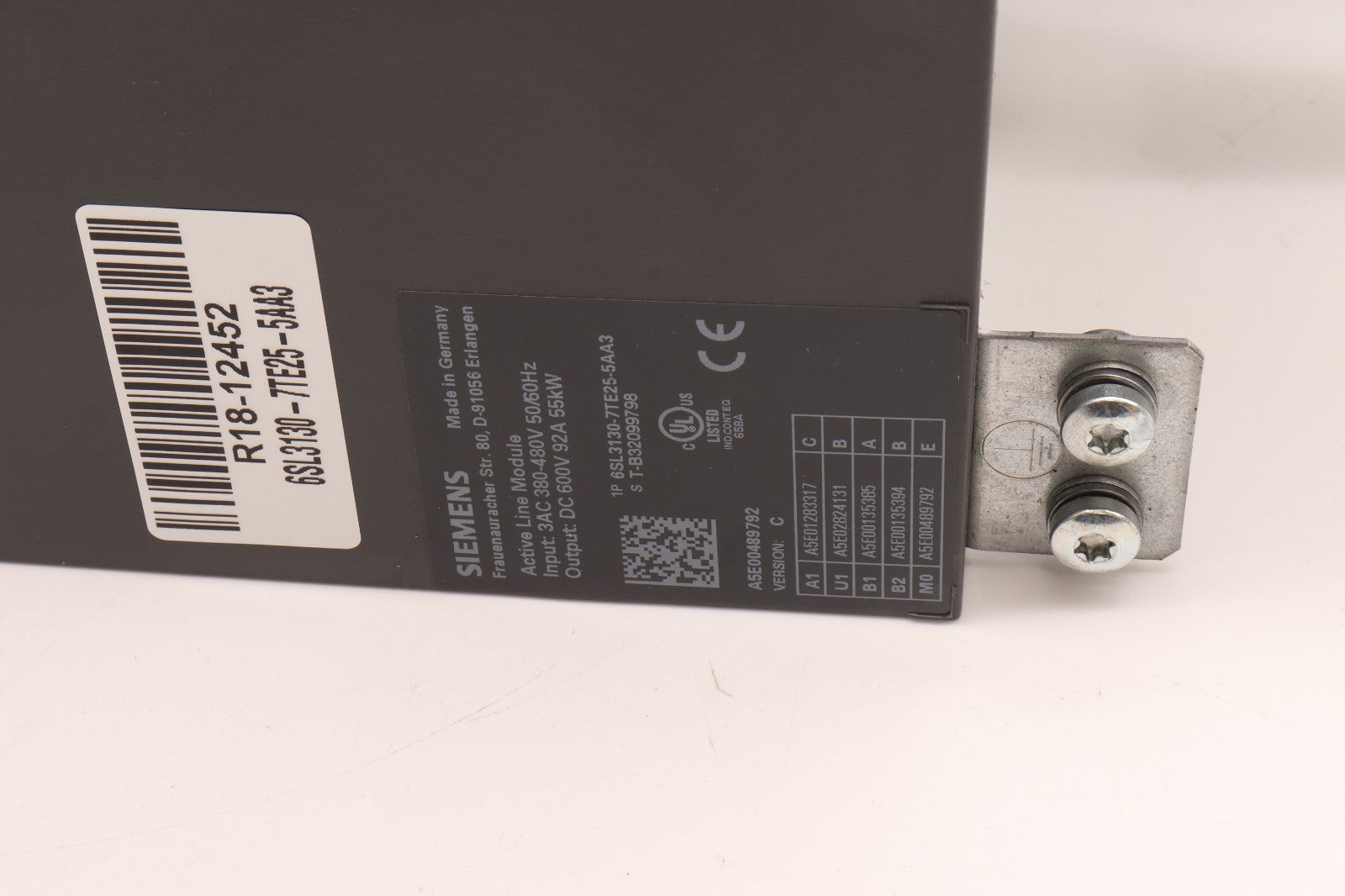 SIEMENS	ACTIVE LINE MODULE	6SL3130-7TE25-5AA3