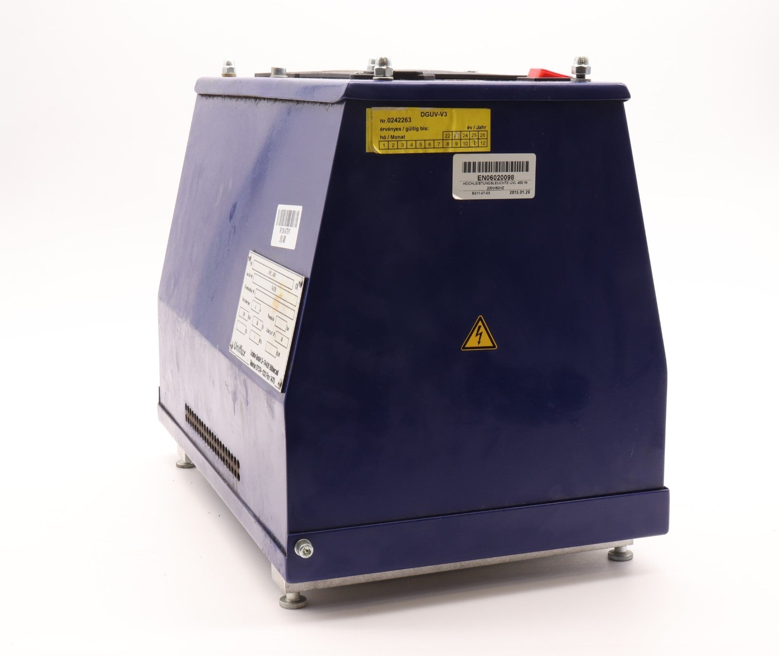 UNIFLUX  RISSPRÜFANLAGEN	UVL 400