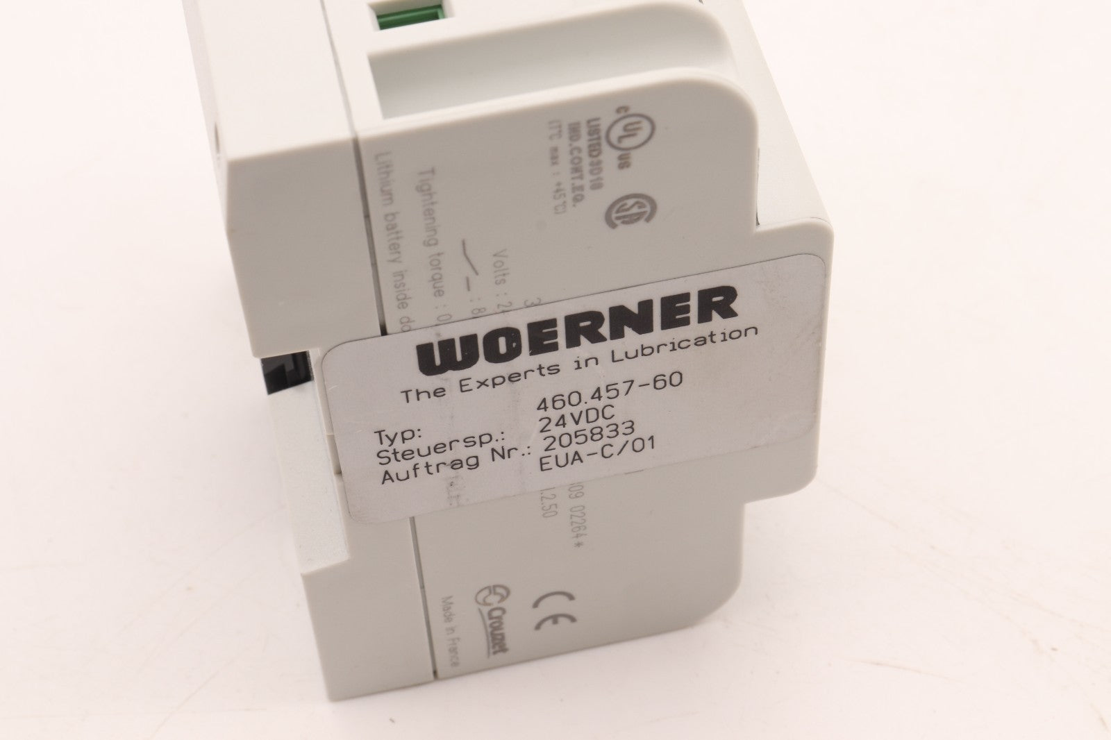 WOERNER	SA12 MILLENIUM	EUA-C  460.457-60