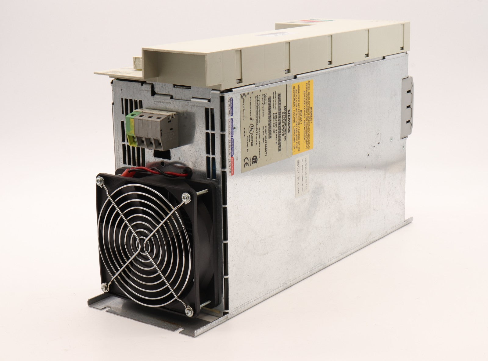 SIEMENS	MASTERDRIVES MC DC/AC DRIVE	6SE7021-8TP50-Z