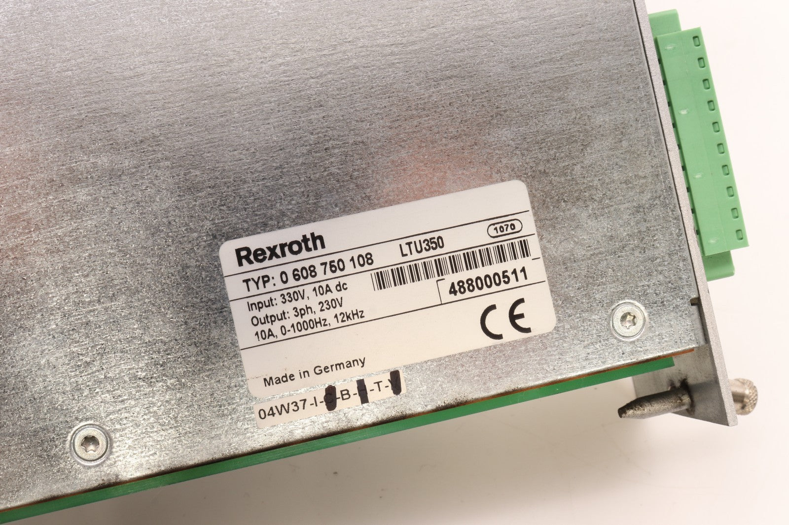 REXROTH 	LTU350	0 608 750 108