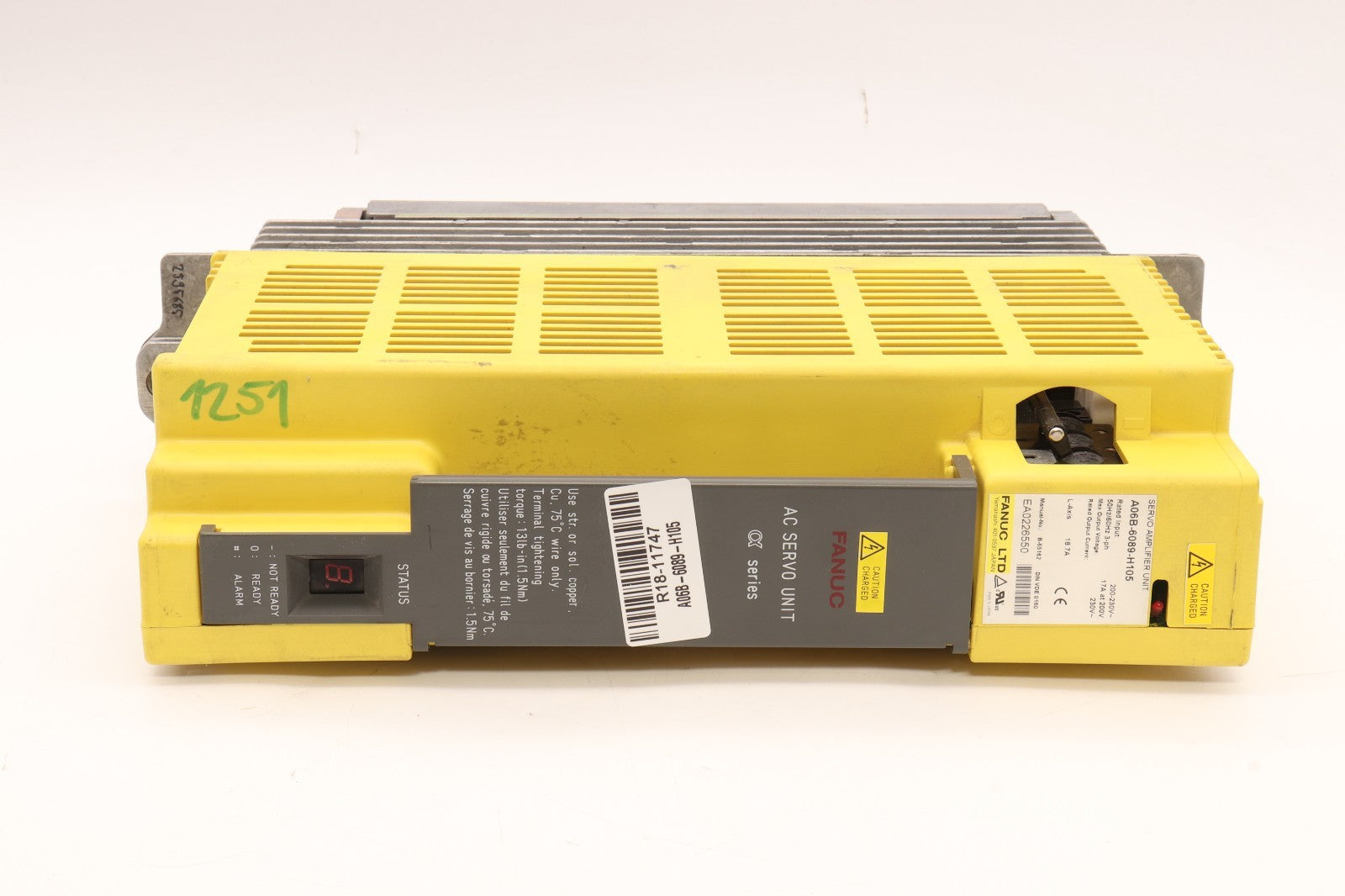 FANUC	  SERVO AMPLIFIER UNIT	A06B-6089-H105