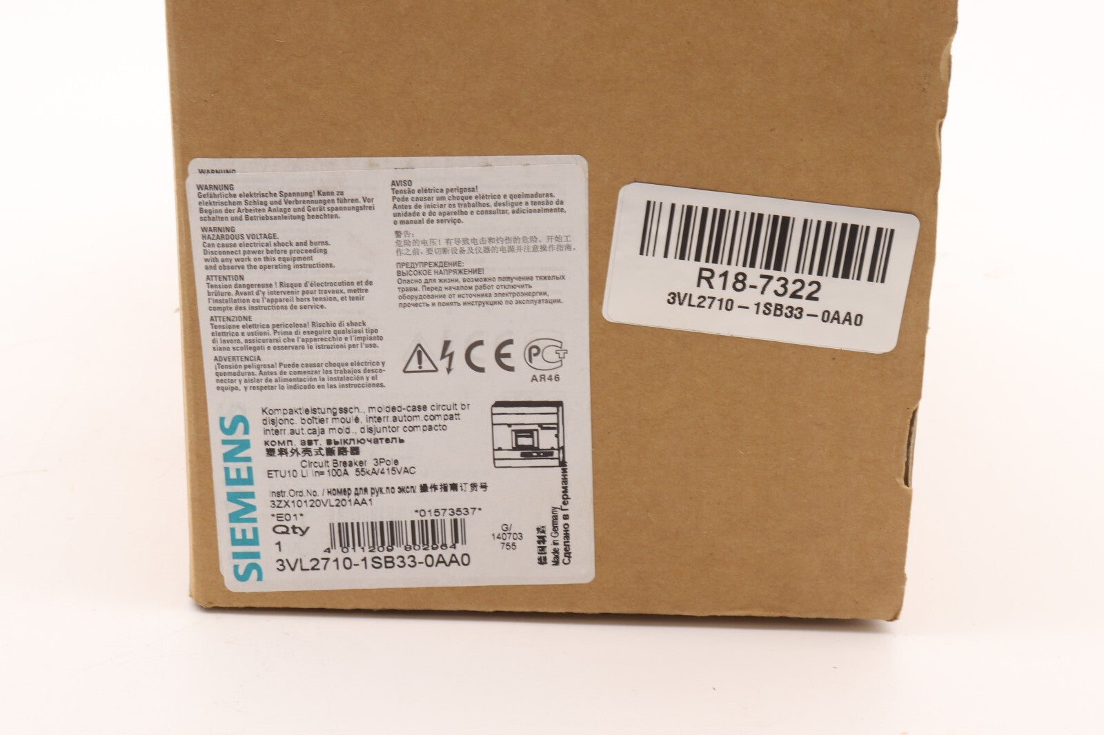 SIEMENS 3VL2710-1SB33-0AA0