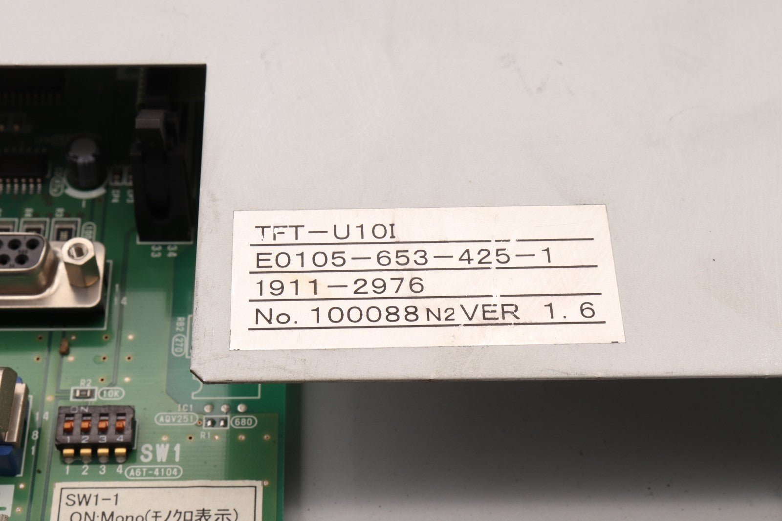OKUMA	OSP-U100L	TFT-U10I E0105-653-425-1-1911-2976