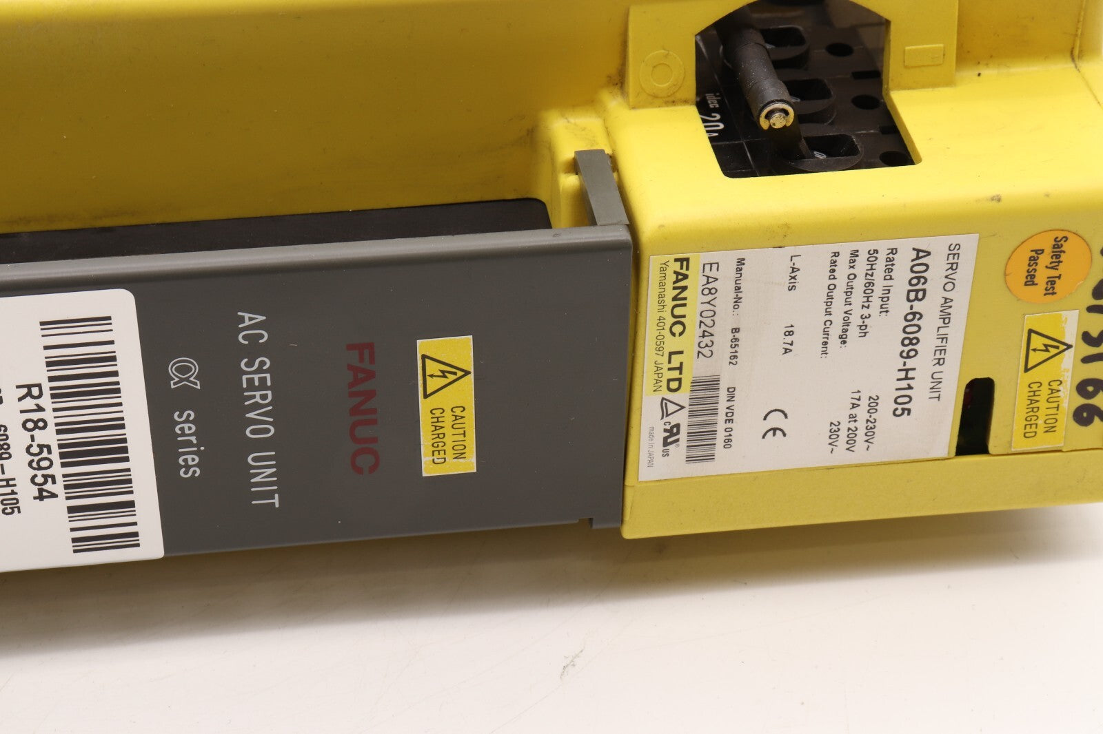 FANUC SERVO AMPLIFIER MODULE A06B-6089-H105
