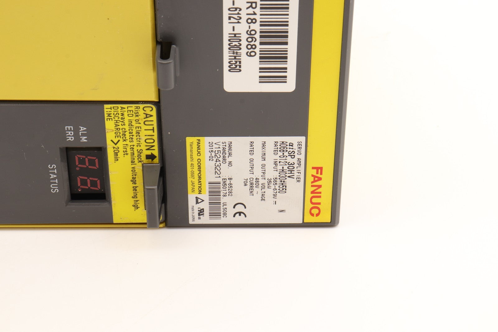 FANUC	 AIS 30HVV A06B-6121-H030#H550