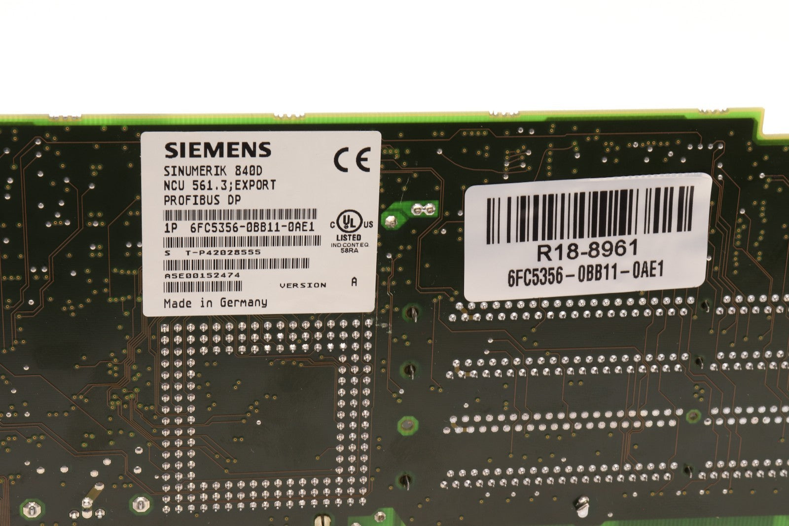 SIEMENS SINUMERIK 840D NCU 561.3 6FC5356-0BB11-0AE1