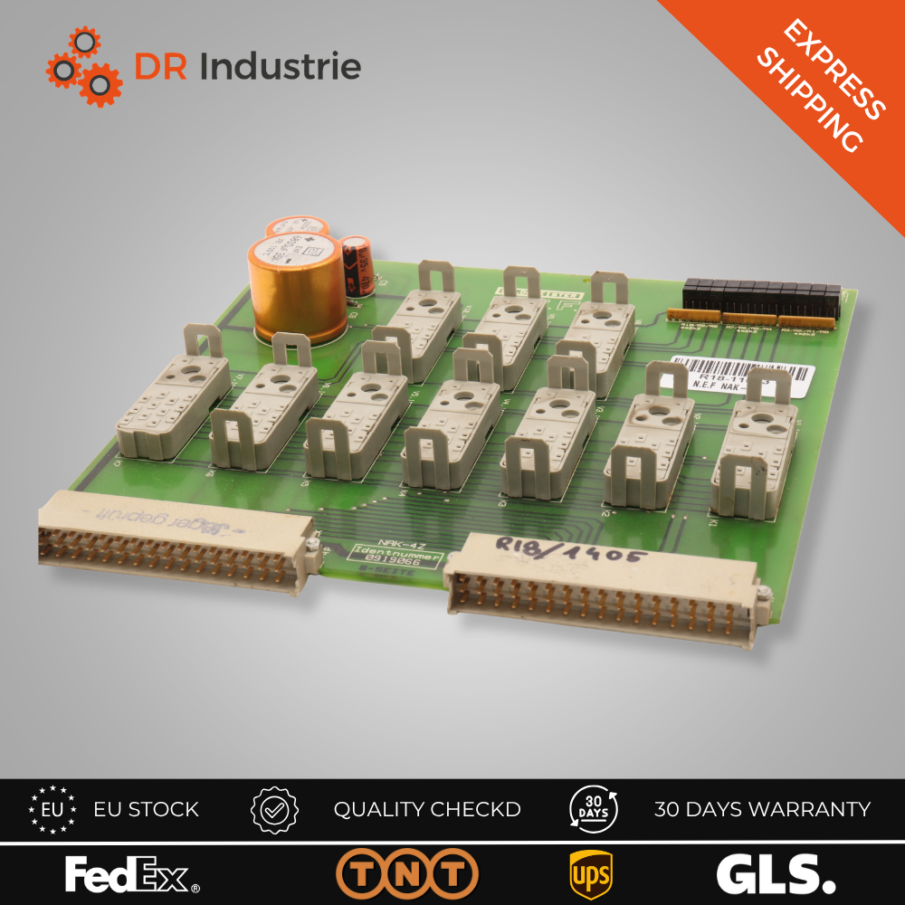 GILDEMEISTER	N.E.F  NAK-4Z  IDENT NUMMER 0919066	B-SEITE SCHWARZE 1087