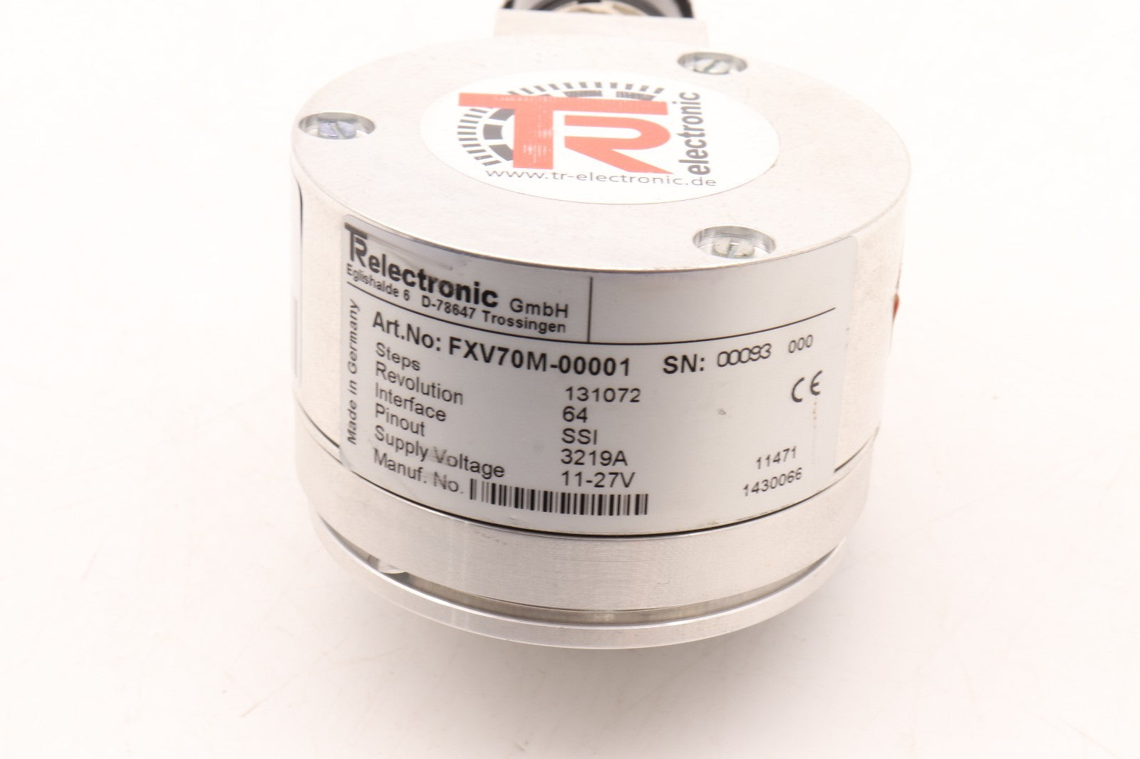 TR ELEKTRONIK	ART NO: FXV70M-00001