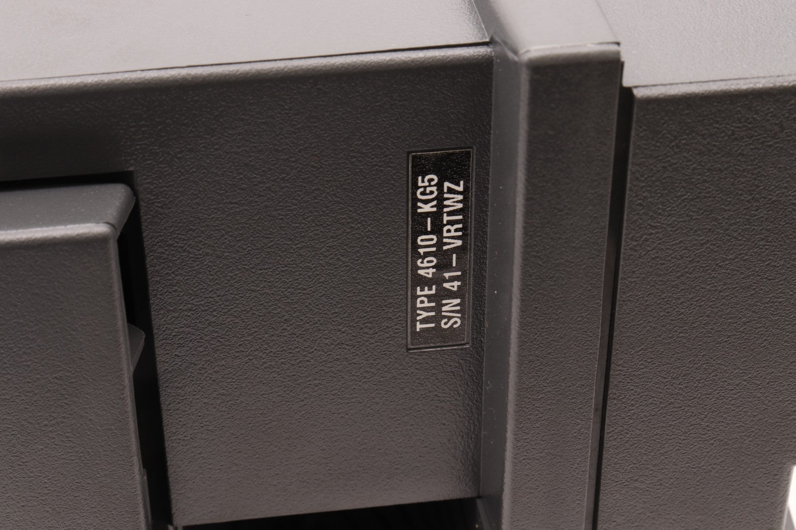 IBM LABEL PRINTER ID NO 4610 KG5 41VRTWZ PART NO 41J7068