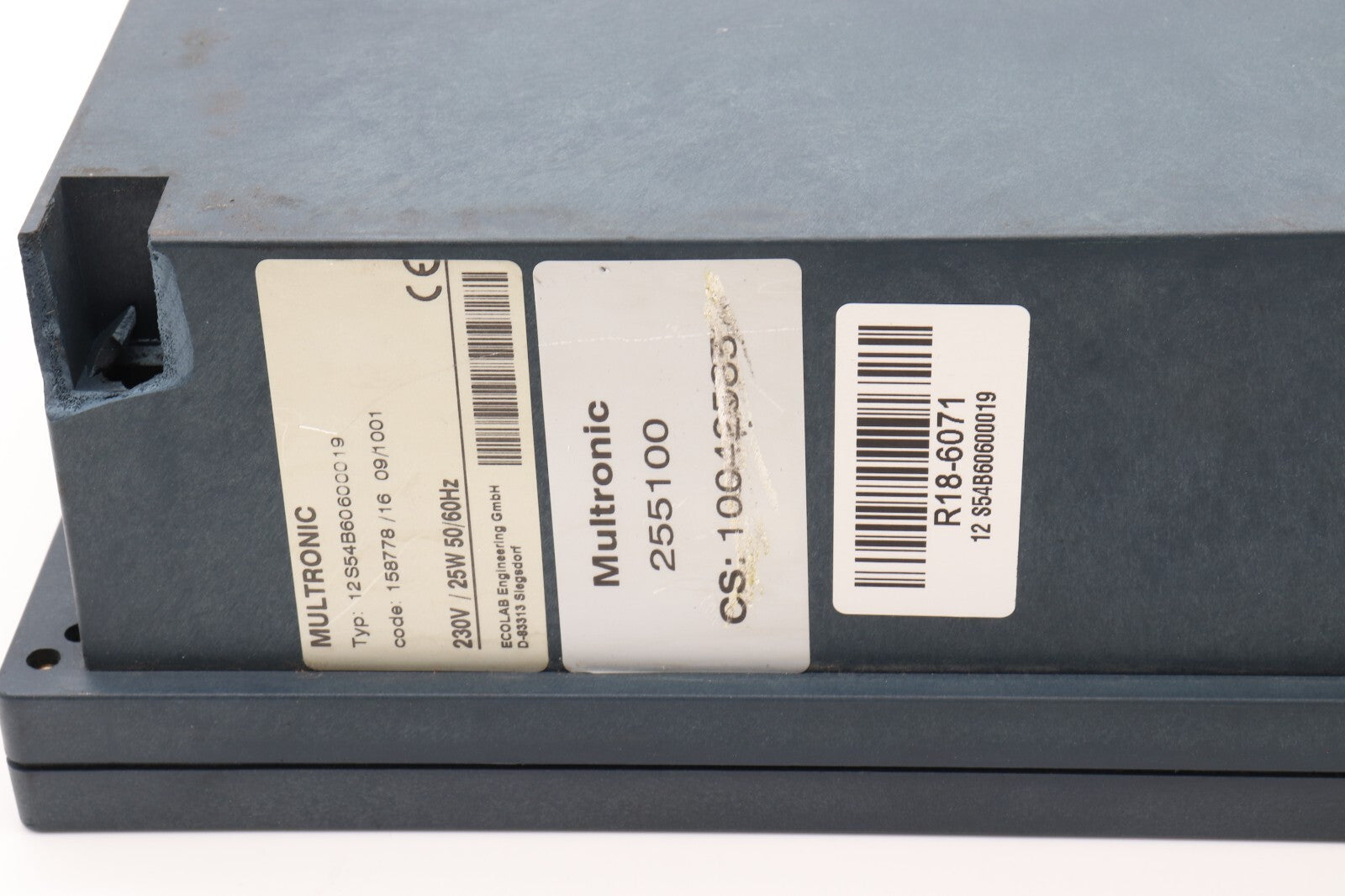 MULTITRONIC 12 S54B60600019 158778 /16 09/1001