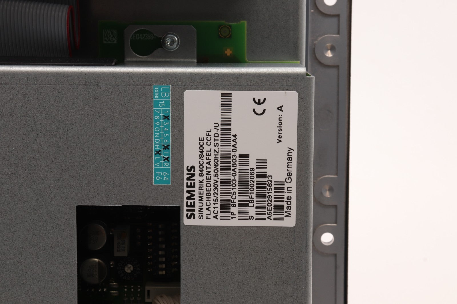 SIEMENS	6FC5103-0AB03-0AA4	DELTA SIEMENS CONVERTER 78-092-0300