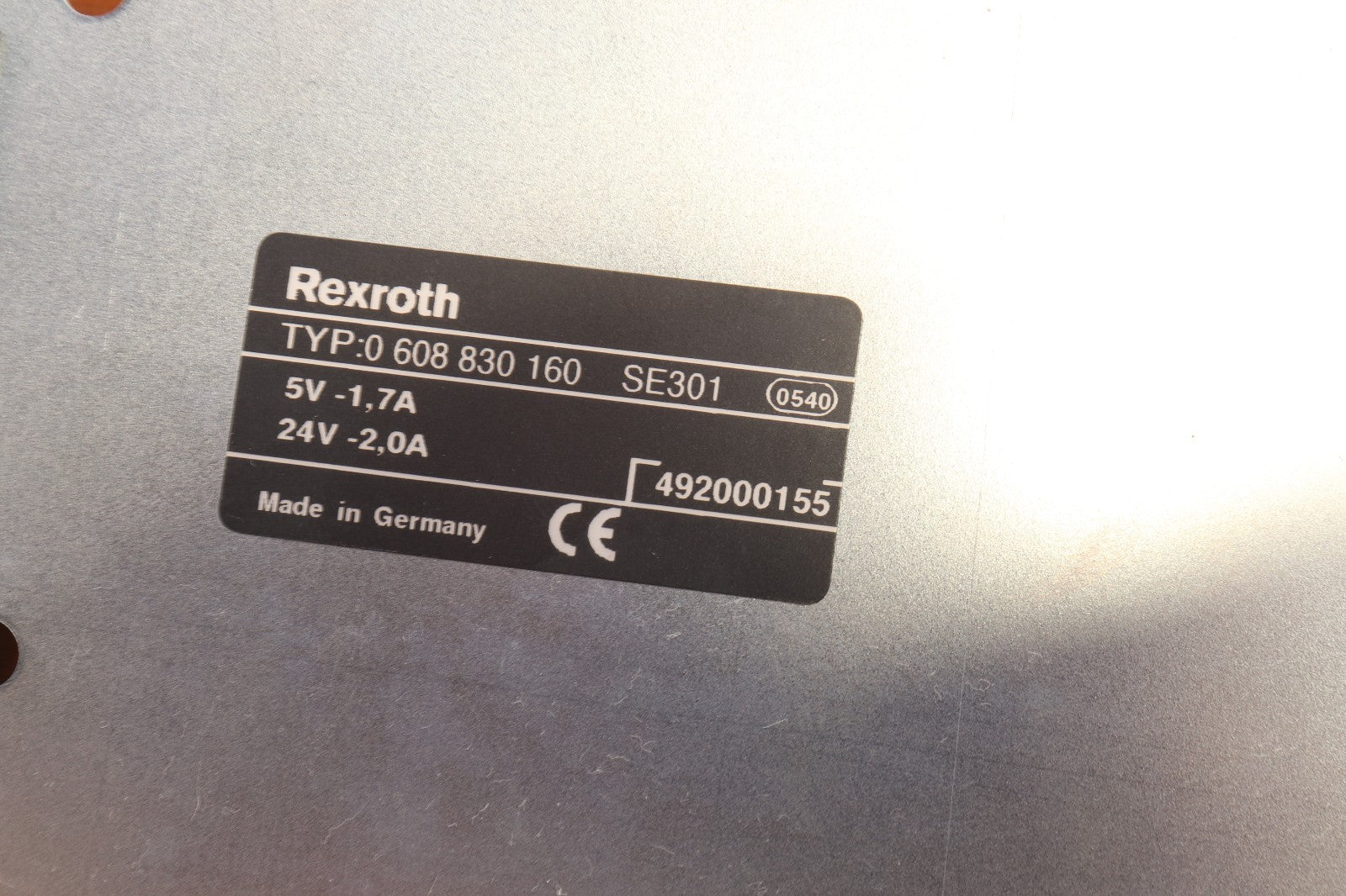 REXROTH 	SE301	0 608 830 160