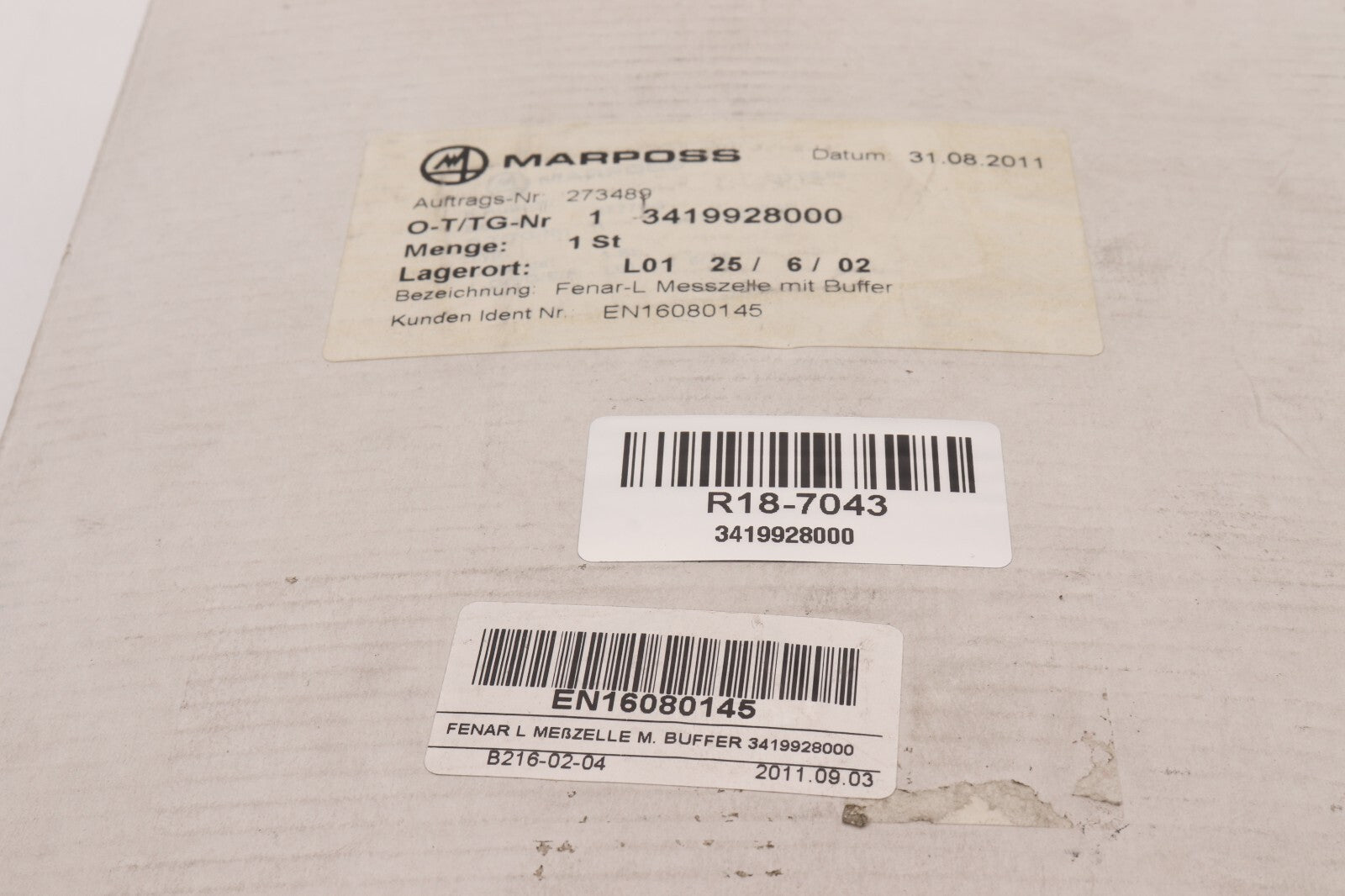 MARPOSS FENAR L MEBZELLE M BUFFER 3419928000