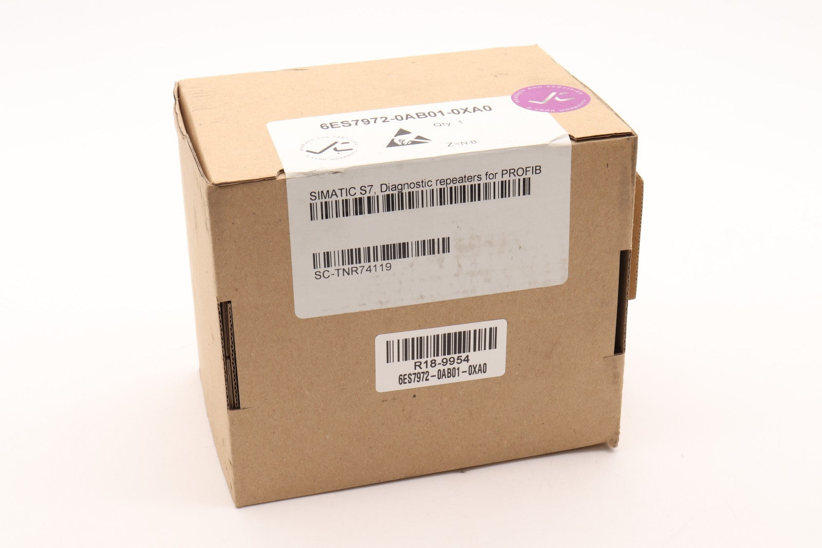 SIEMENS	SIMATIC S7 DIAGNOSTIC REPEATERS FOR PROFIB	6ES7972-0AB01-0XA0