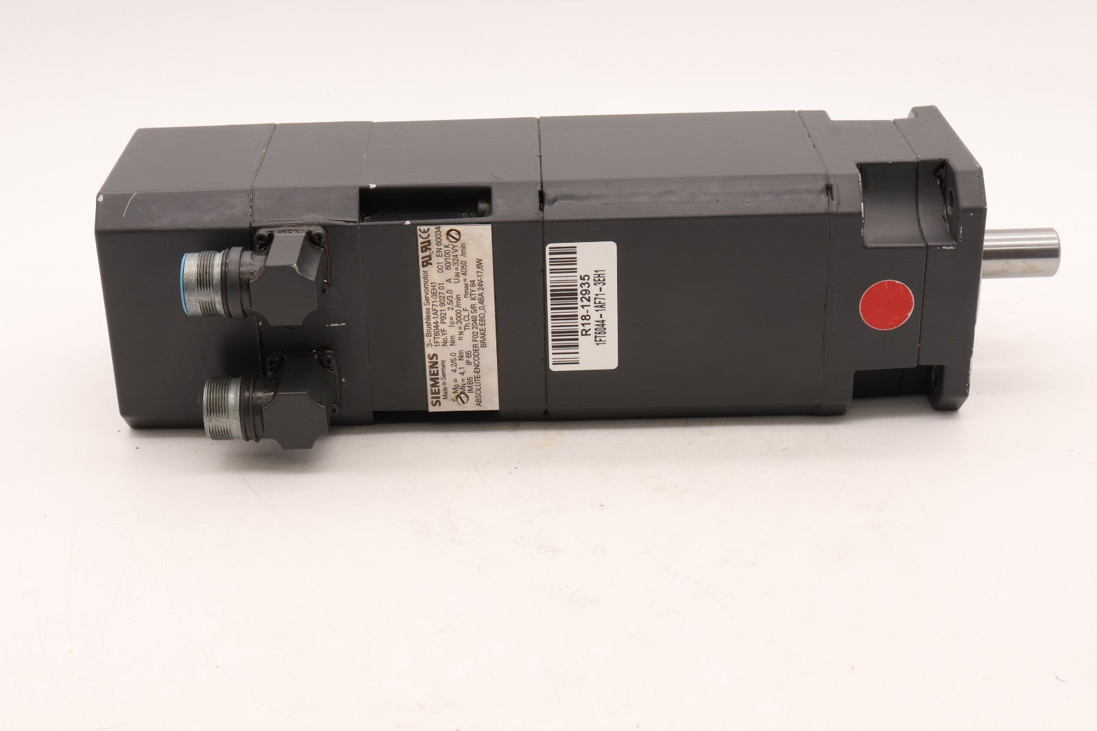 SIEMENS	3 BRUSHLESS SERVOMOTOR	1FT6044-1AF71-3EH1